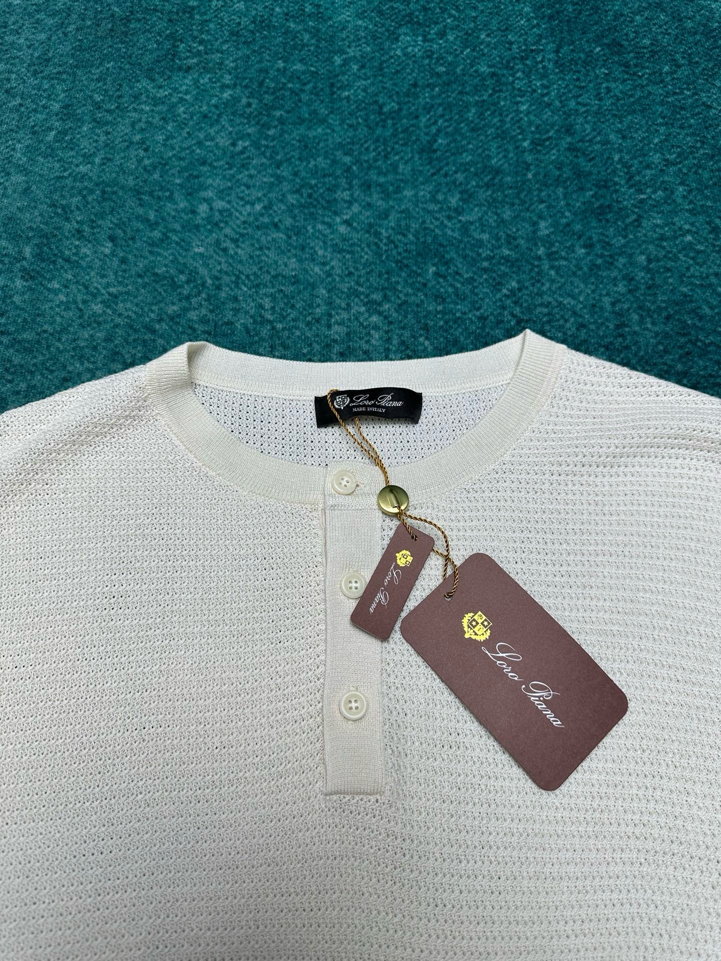 Loro Piana Knitted T-Shirt