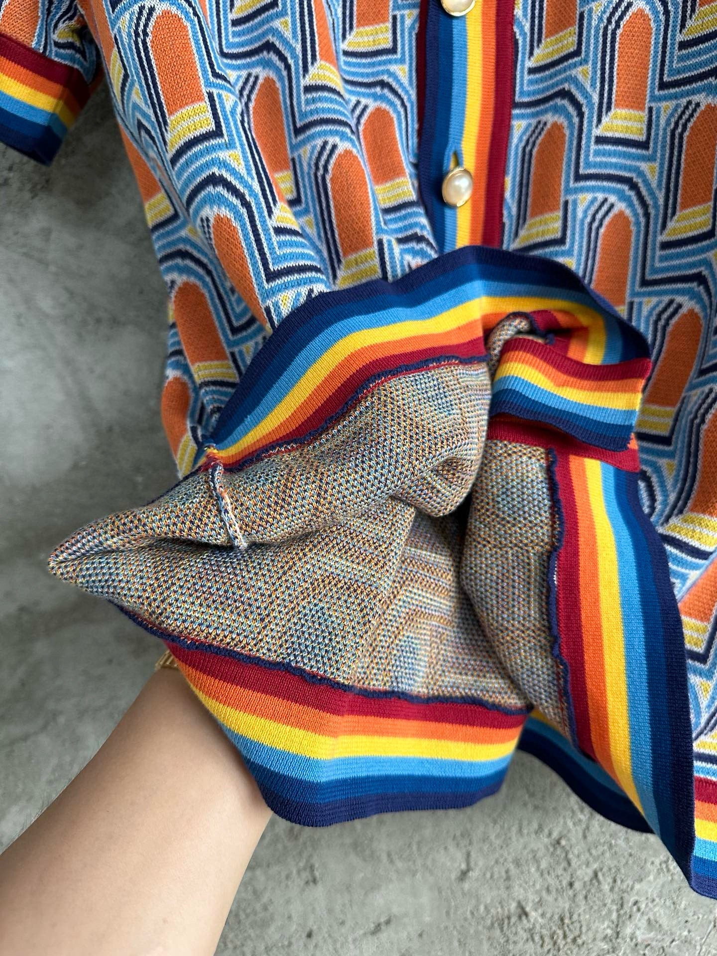 Casablance Short Sleeve Polo