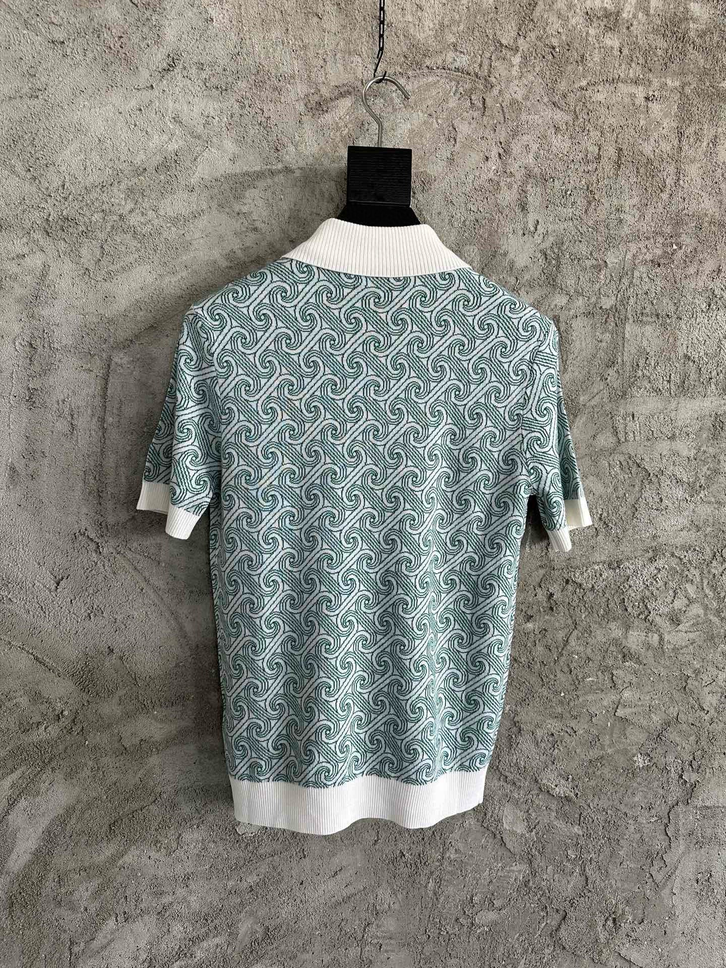 Casablance Short Sleeve Polo