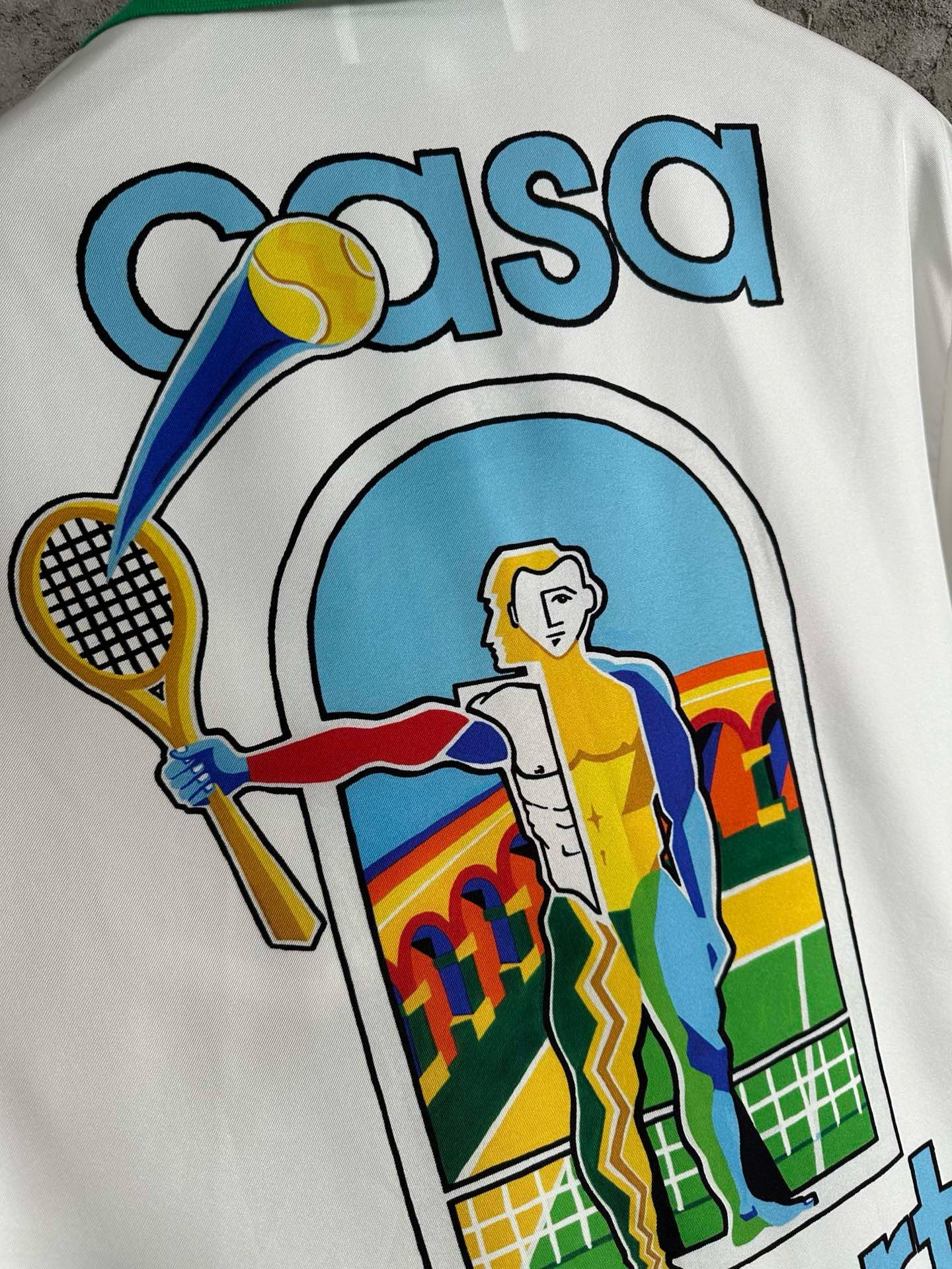 Casablance Short Sleeve Polo
