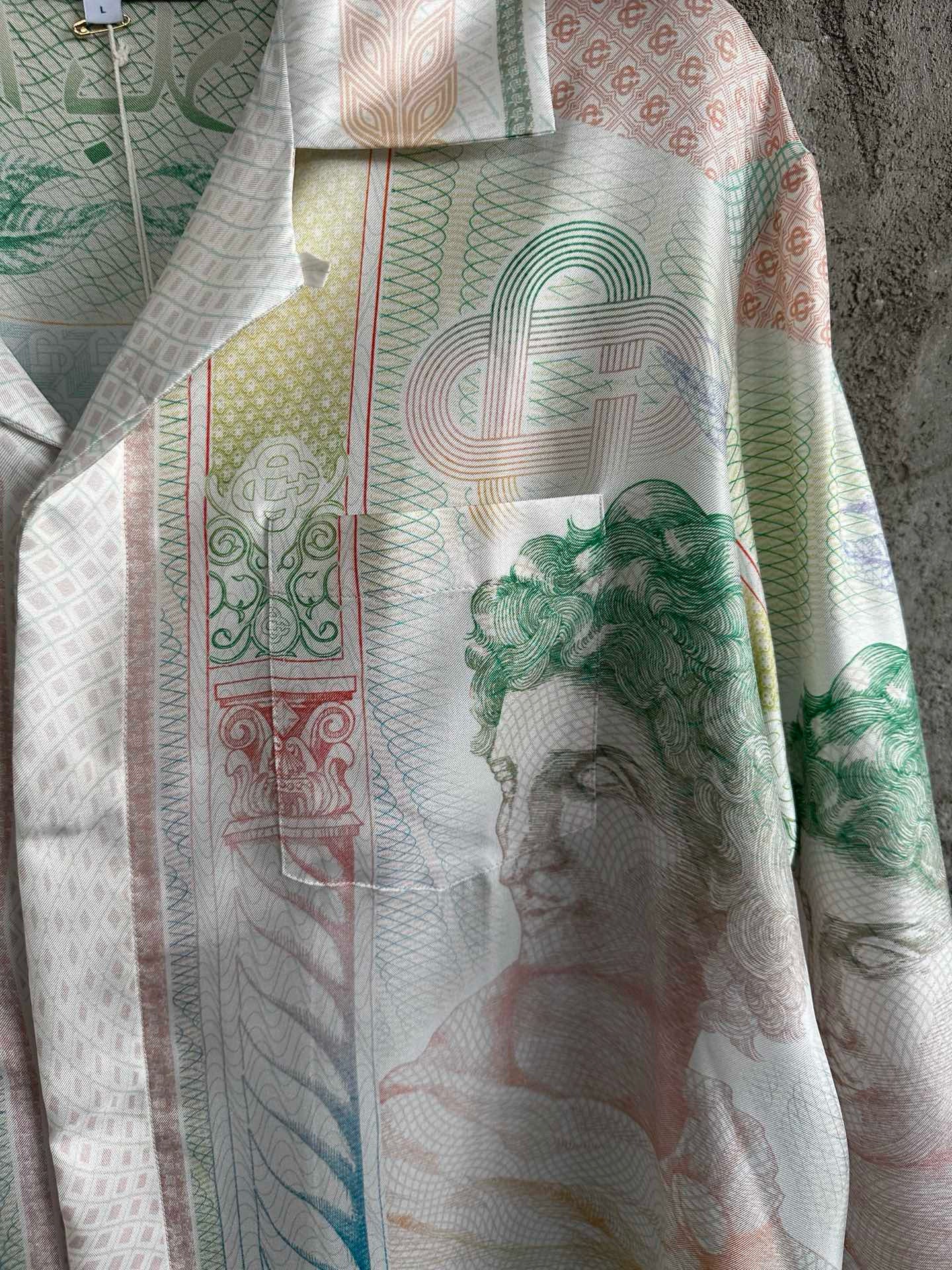 Casablance Long Sleeve Polo