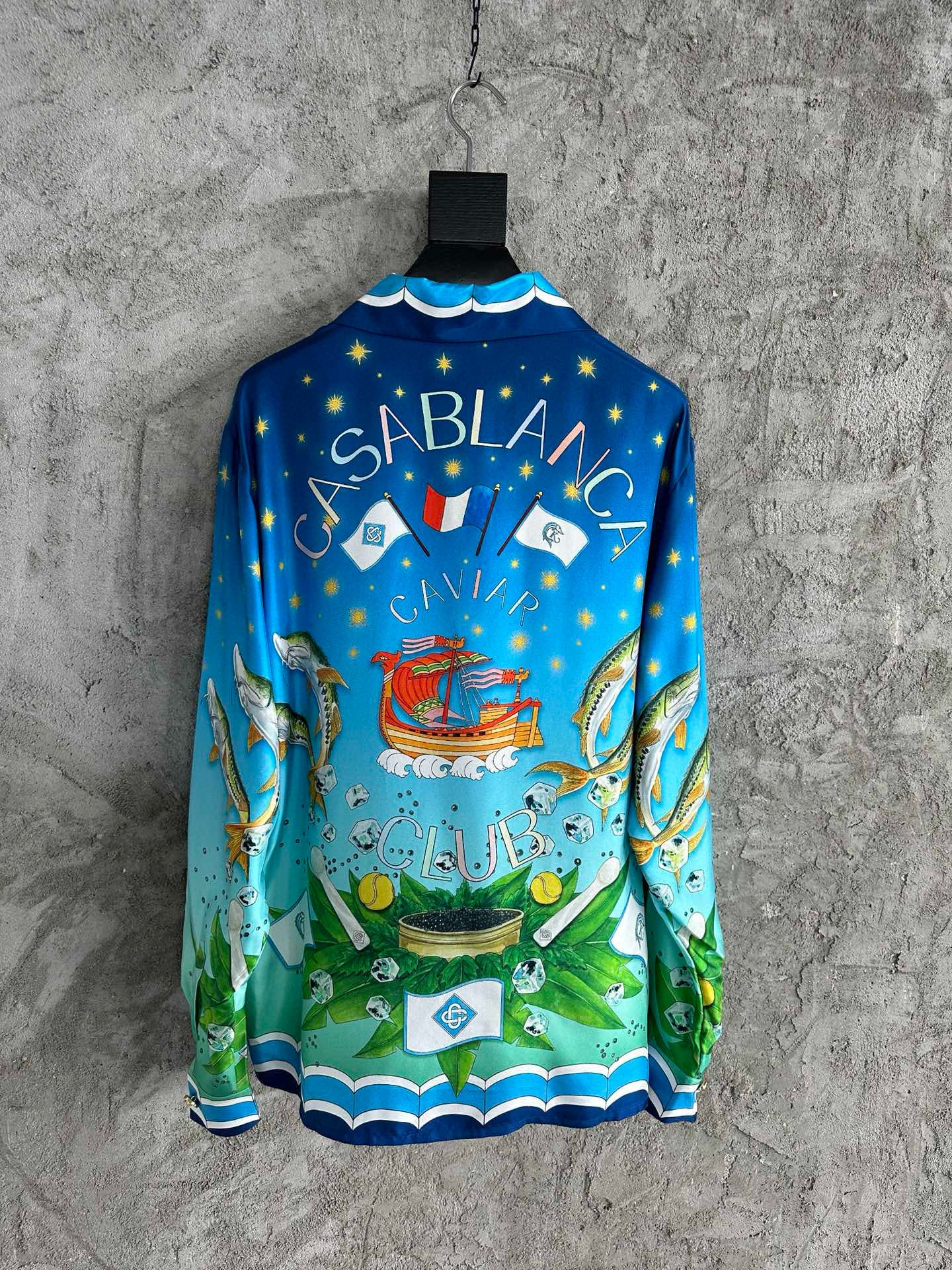 Casablance Long Sleeve Polo
