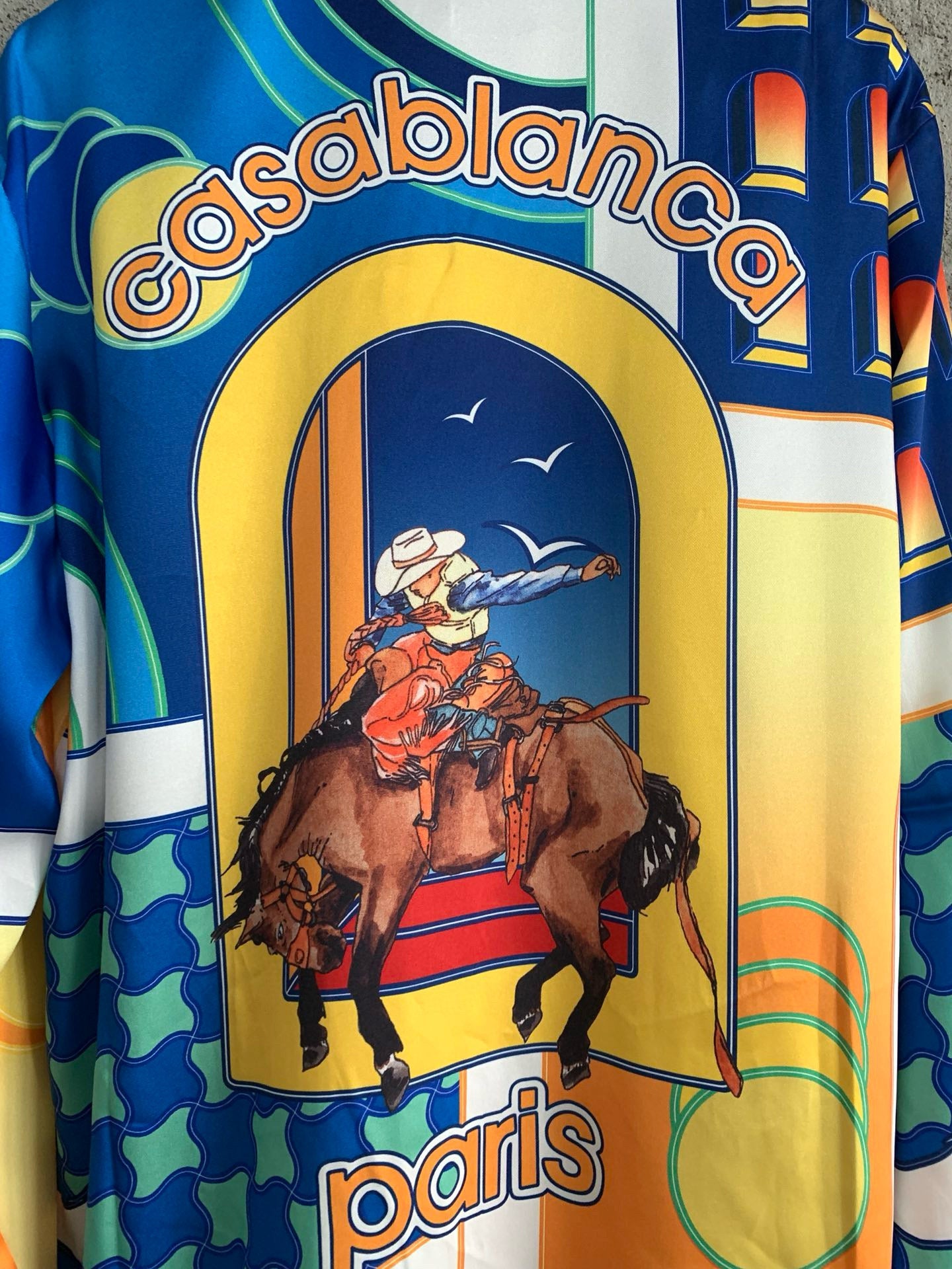 Casablance Long Sleeve Polo