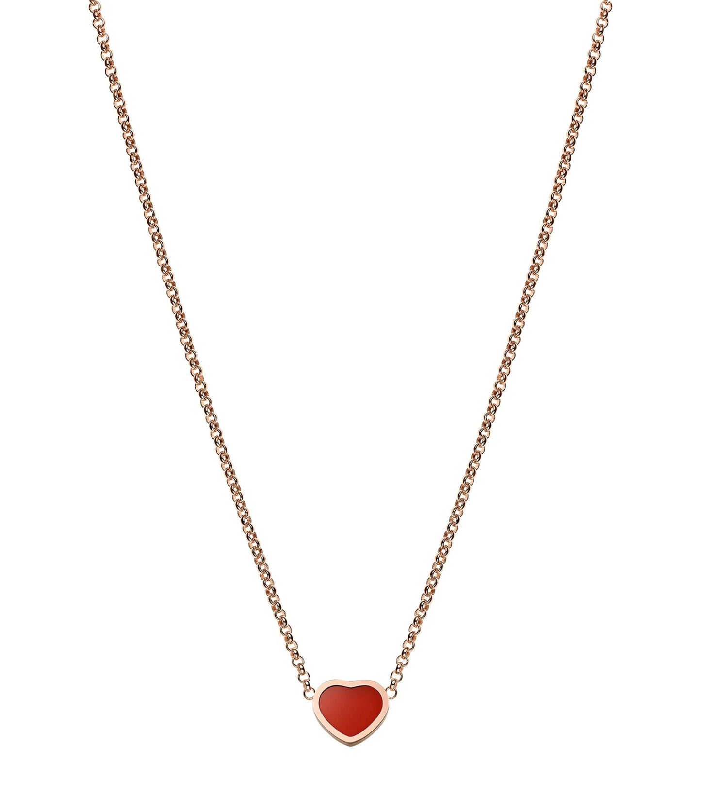 HEART PEDANT CARNELIAN NECKLACE