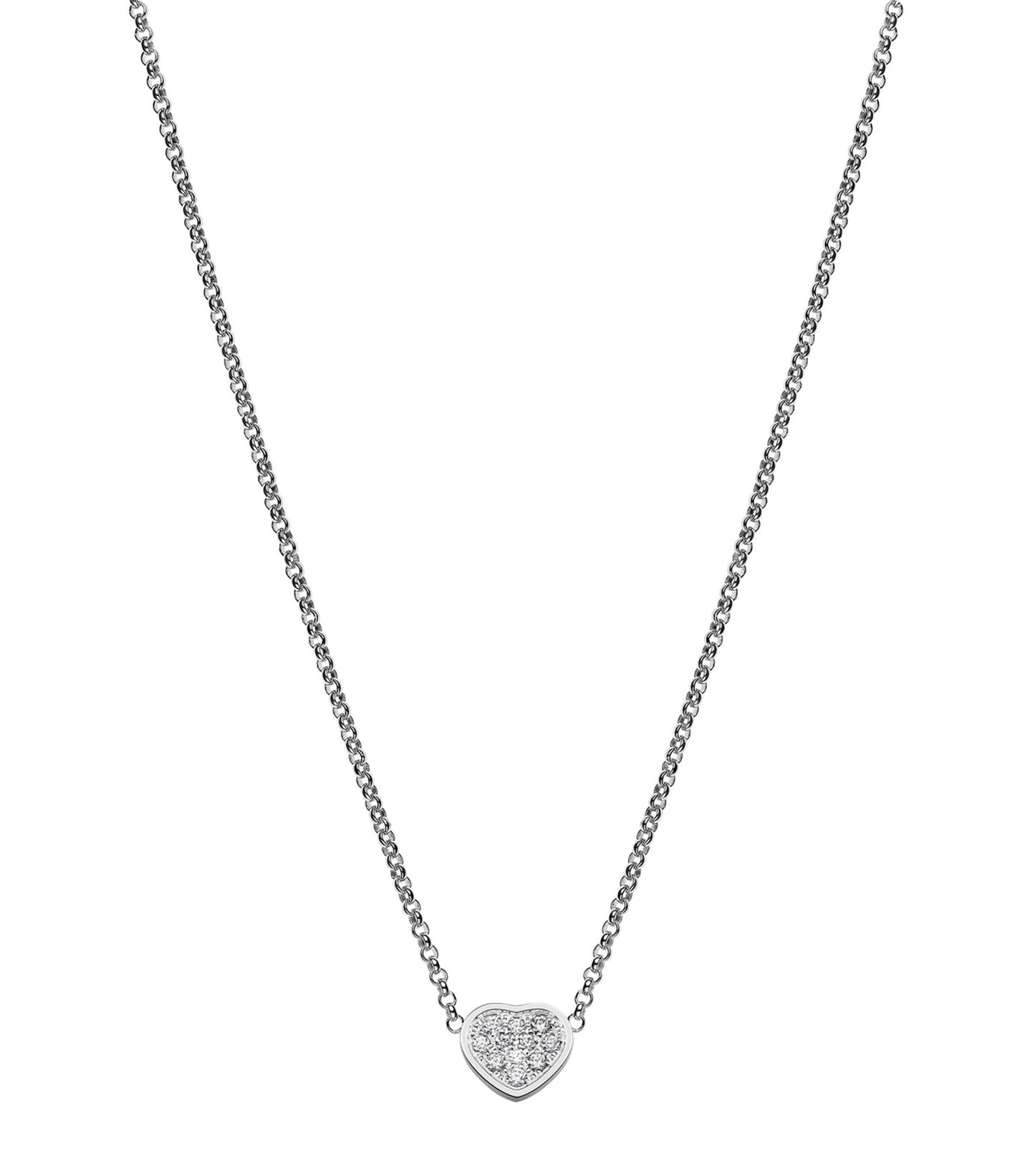 HEART PEDANT DIAMOND NECKLACE