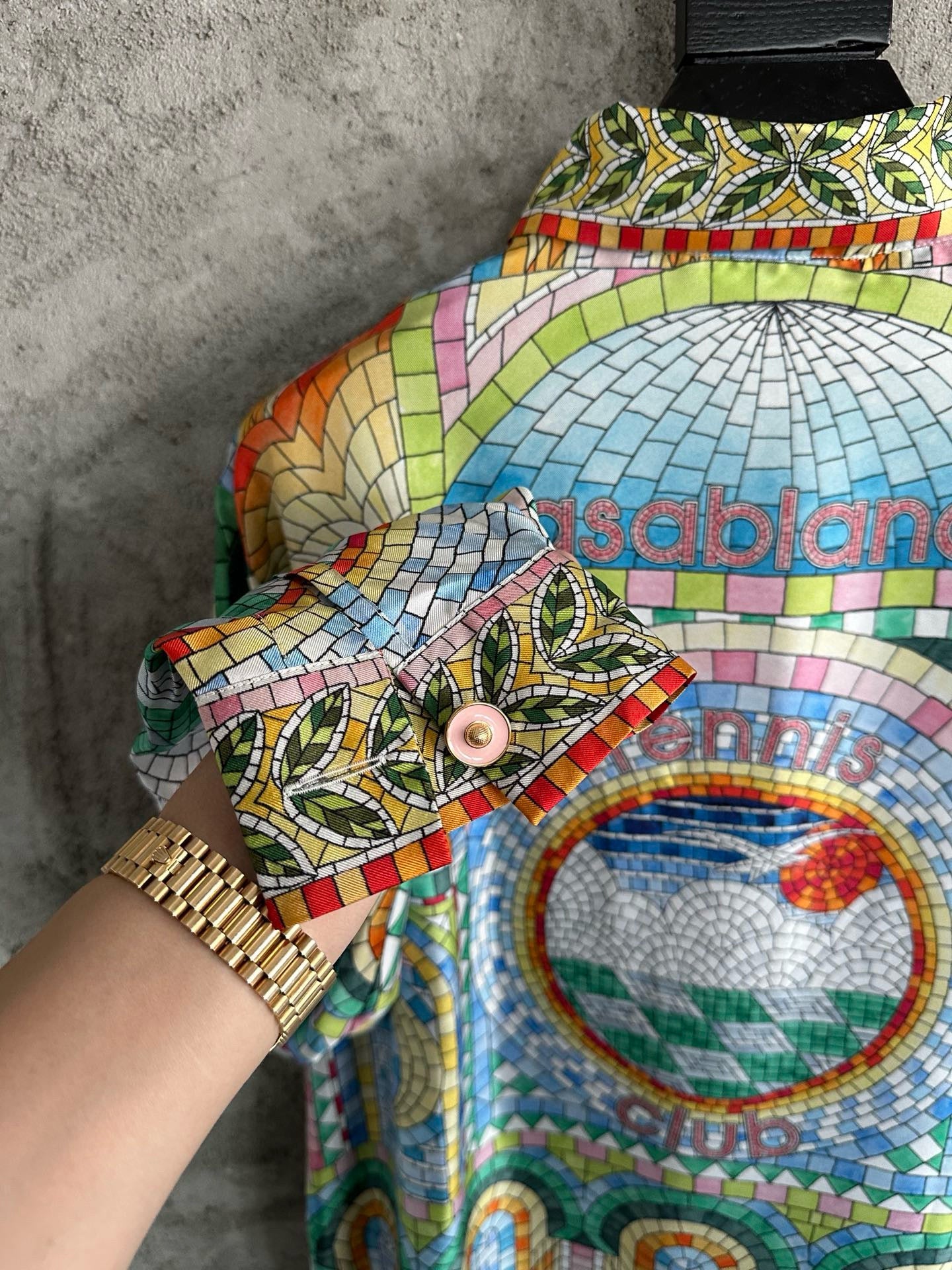 Casablance Long Sleeve Polo