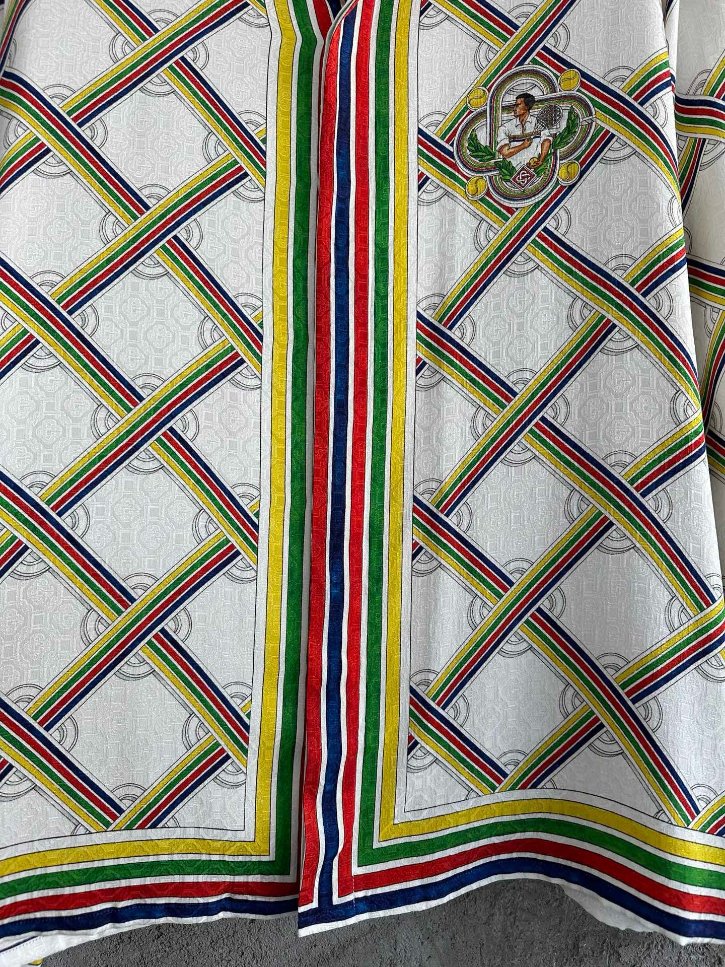 Casablance Long Sleeve Polo