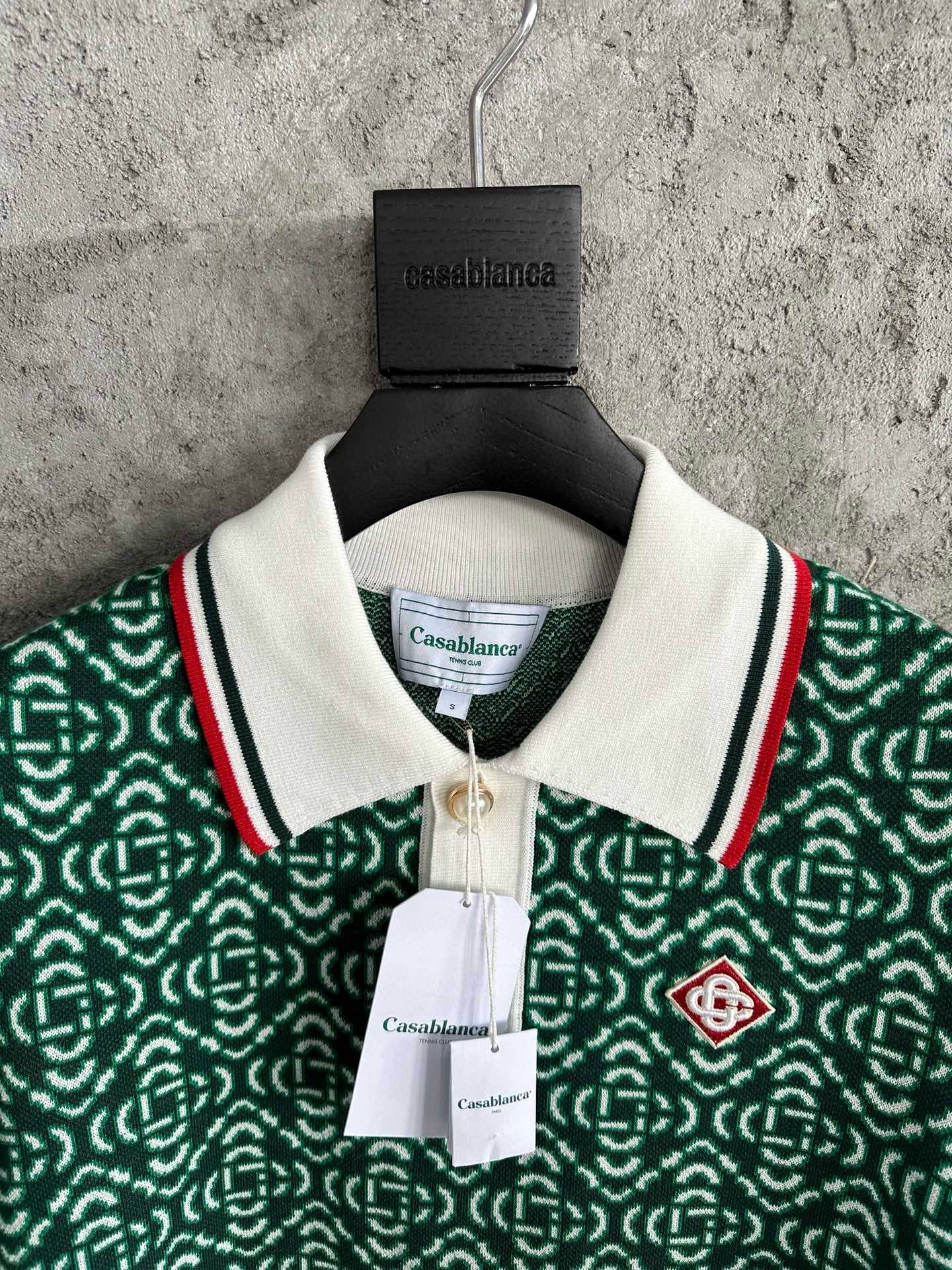 Casablance Short Sleeve Polo