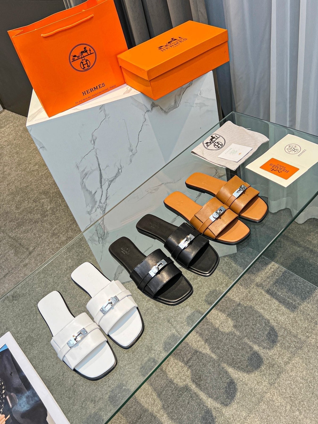 Giulia Sandal Black Calfskin