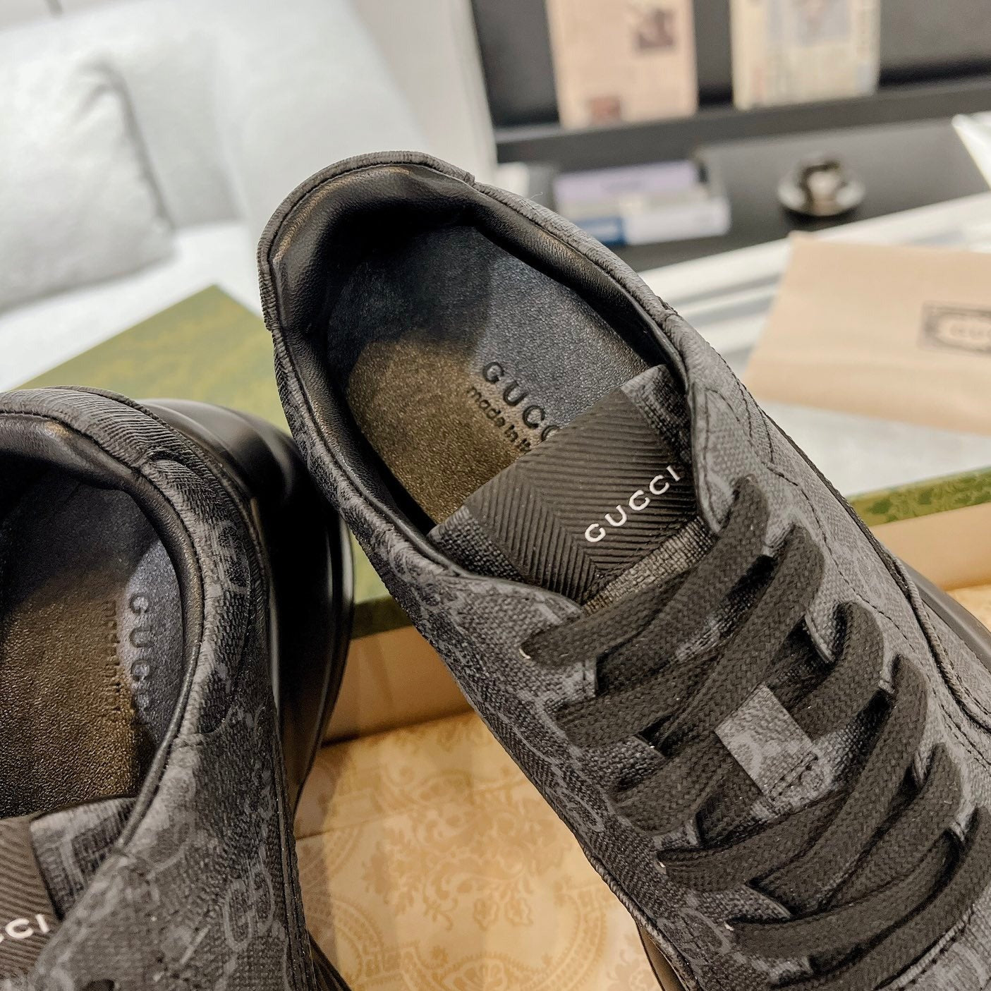 GG 100 RHYTON SNEAKER Ink Black