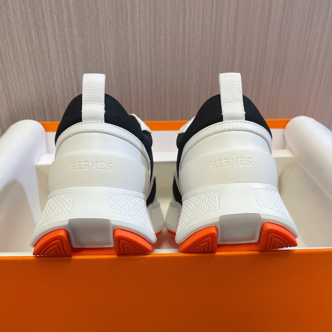 GIGA SNEAKER BLACK MIX WHITE SUEDE