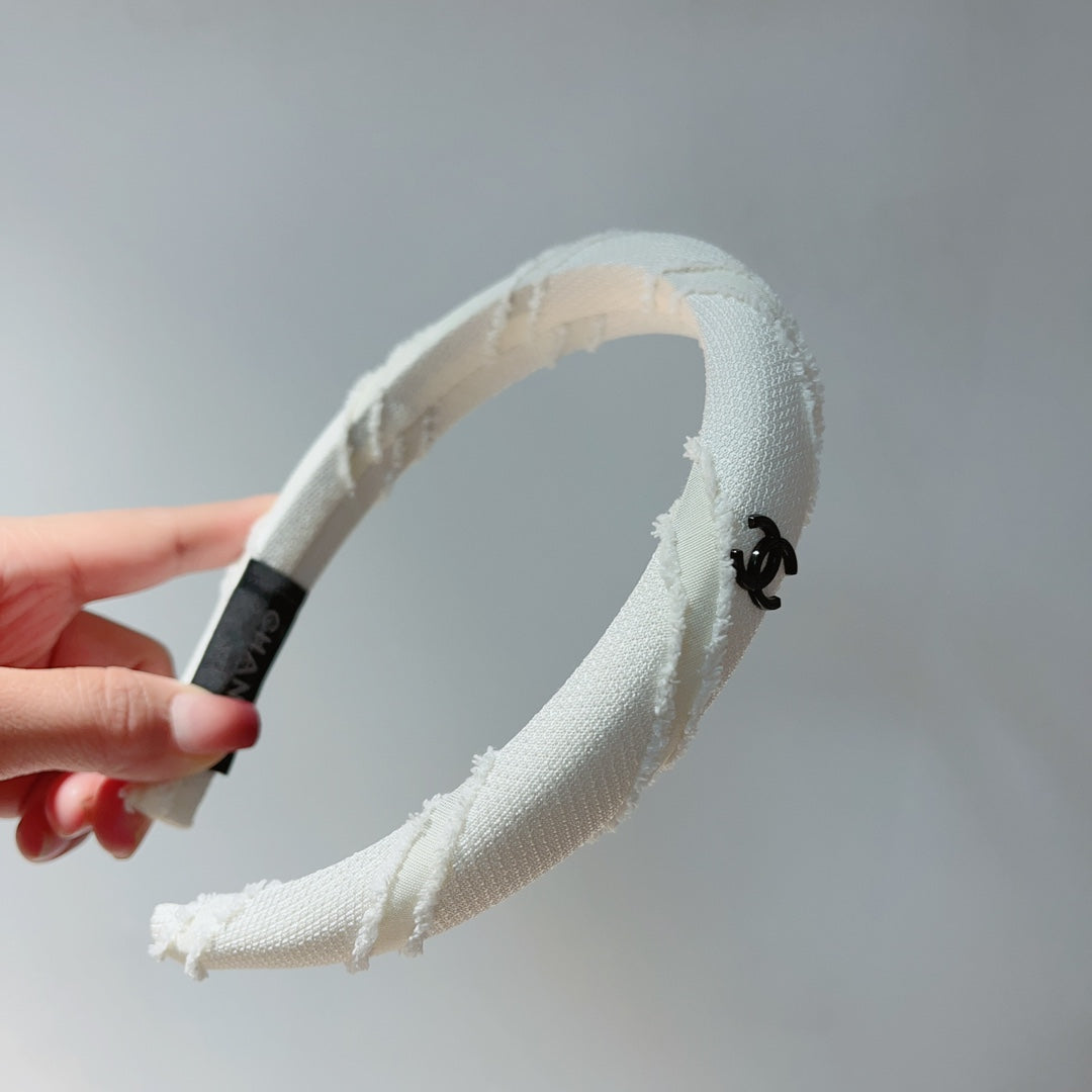 BLACK FABRIC HAIRBAND 876991