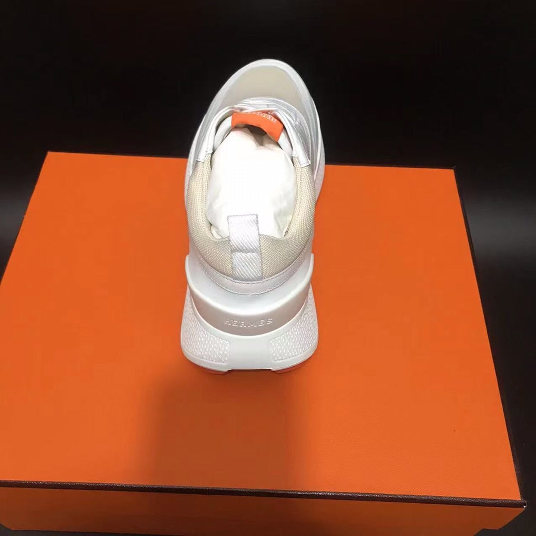 GIGA SNEAKER PASTEL PINK MIX WHITE CALFSKIN