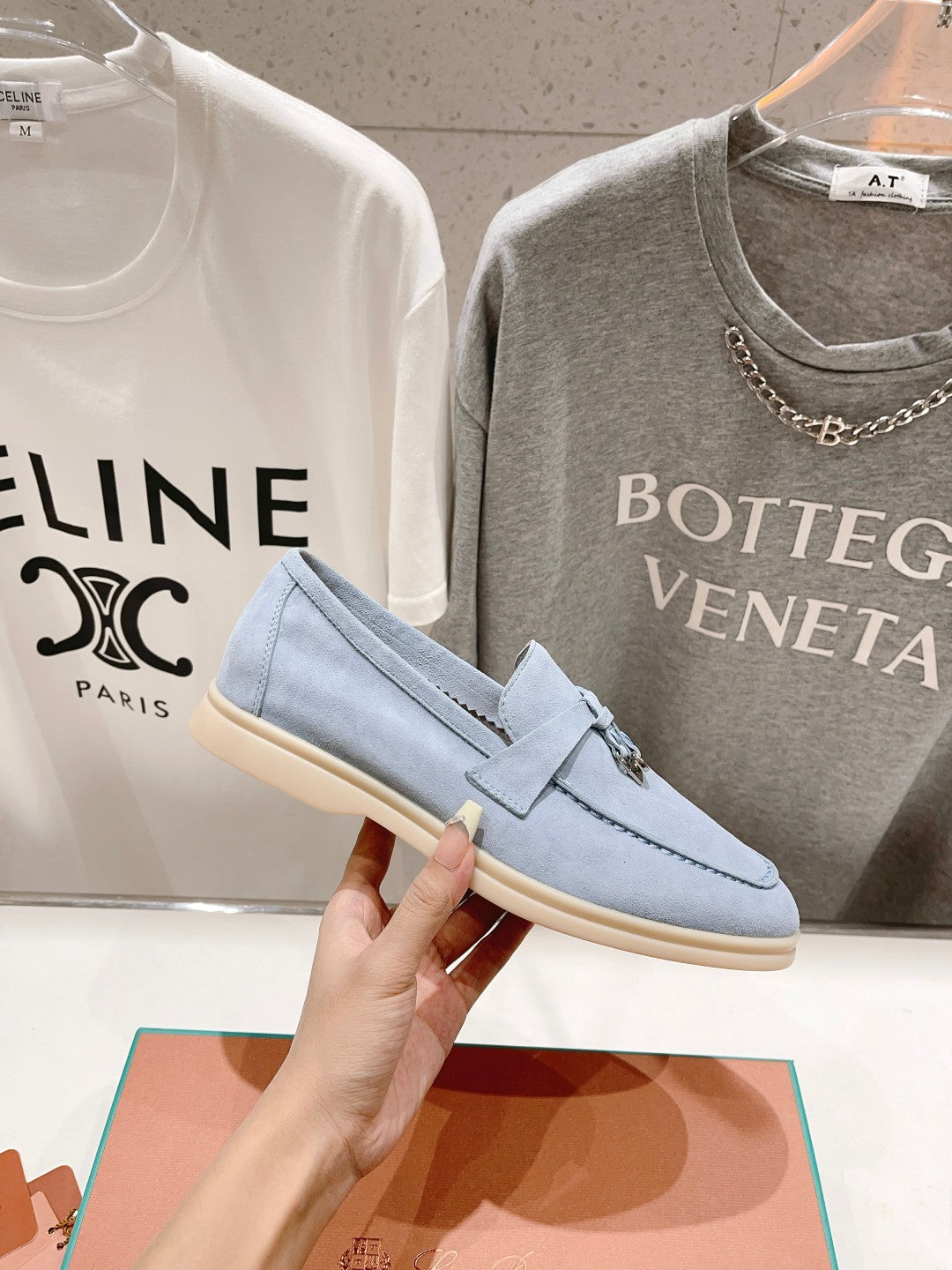 LP SUMMER CHARMS WALK LOAFERS SAPPHIRE SUEDE