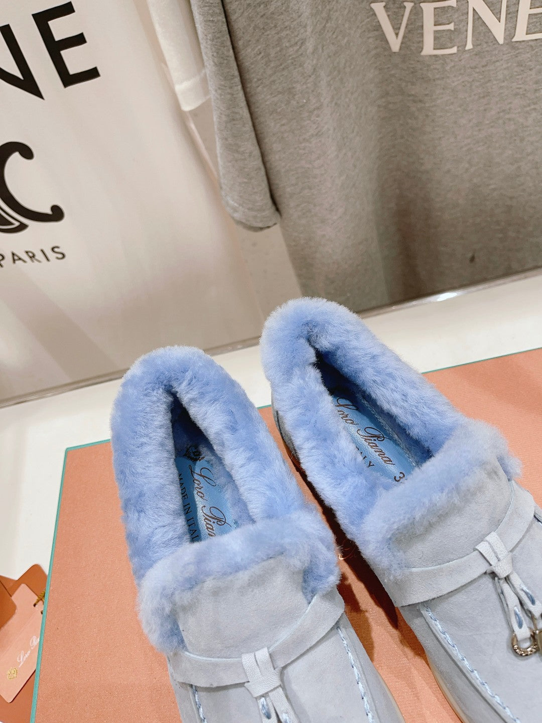 LP SUMMER CHARMS WALK LOAFERS SAPPHIRE FLEECE