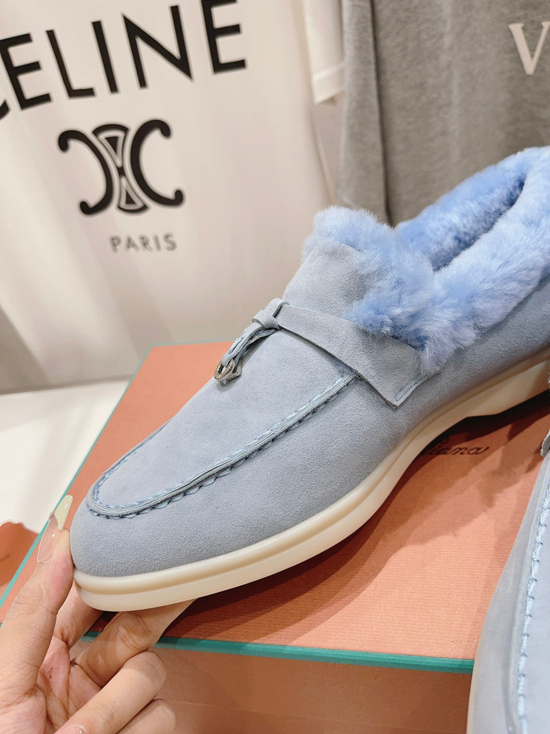 LP SUMMER CHARMS WALK LOAFERS SAPPHIRE FLEECE