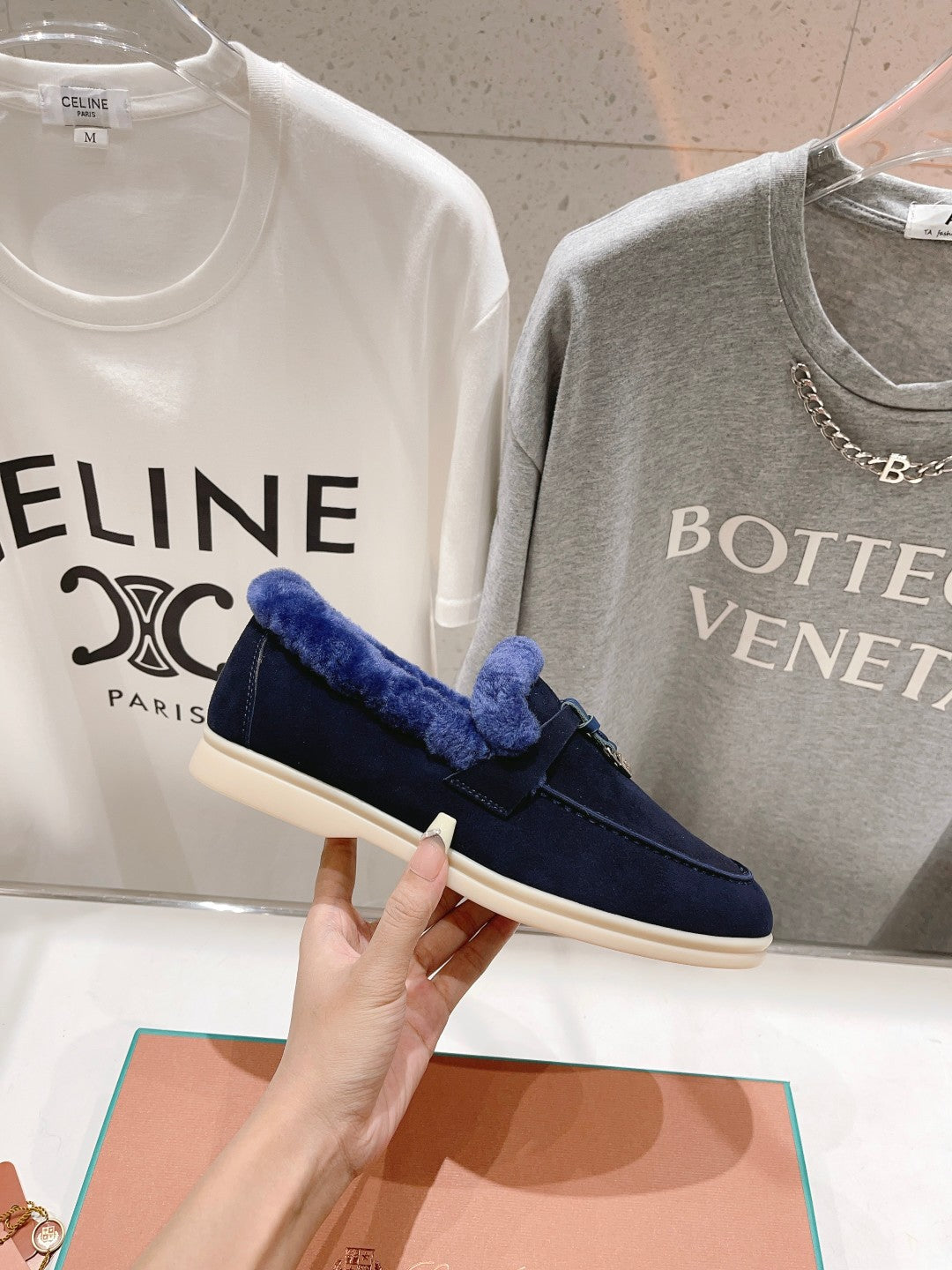 LP SUMMER CHARMS WALK LOAFERS INDIGO FLEECE