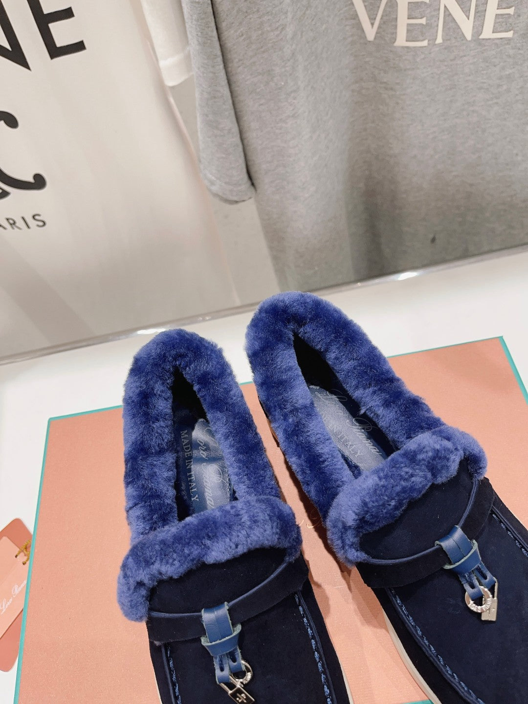 LP SUMMER CHARMS WALK LOAFERS INDIGO FLEECE