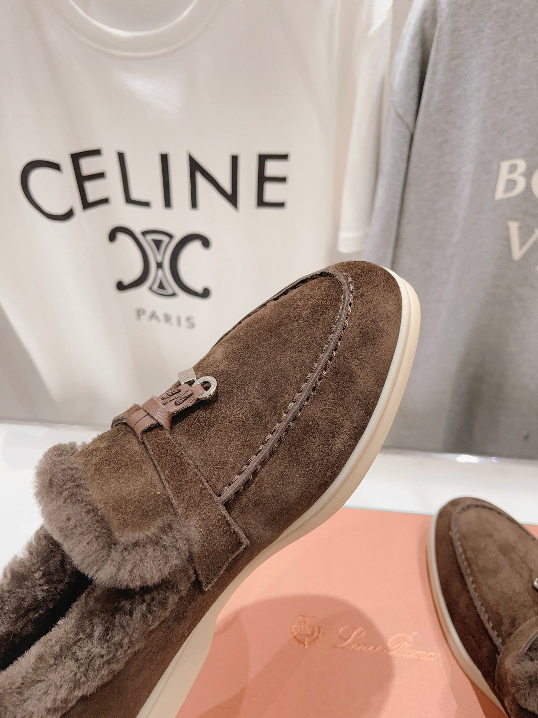 LP SUMMER CHARMS WALK LOAFERS BROWN FLEECE