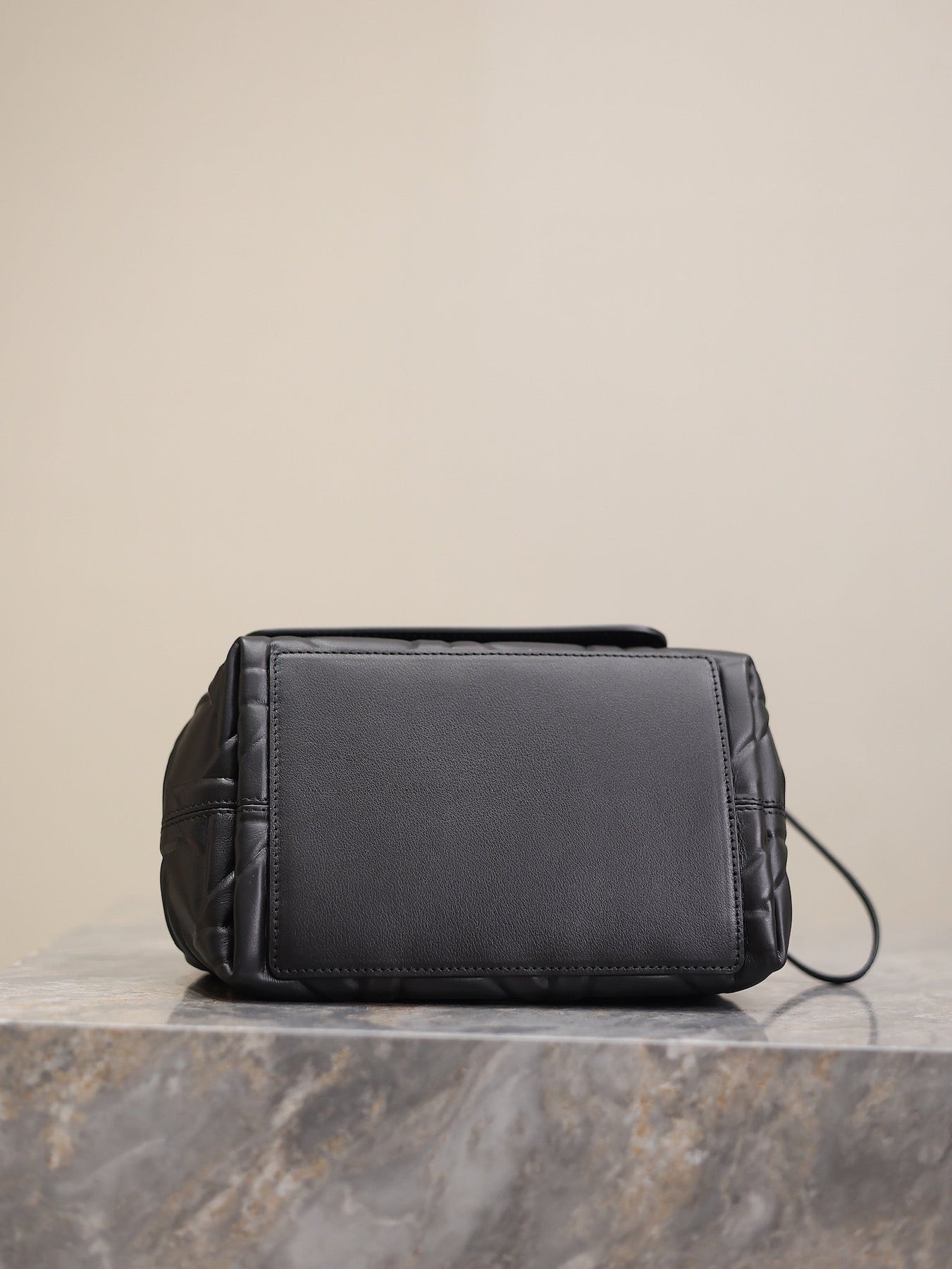 MINI TOUJOURS BAG 23 IN BLACK CANNAGE GRAPHIC CALFSKIN