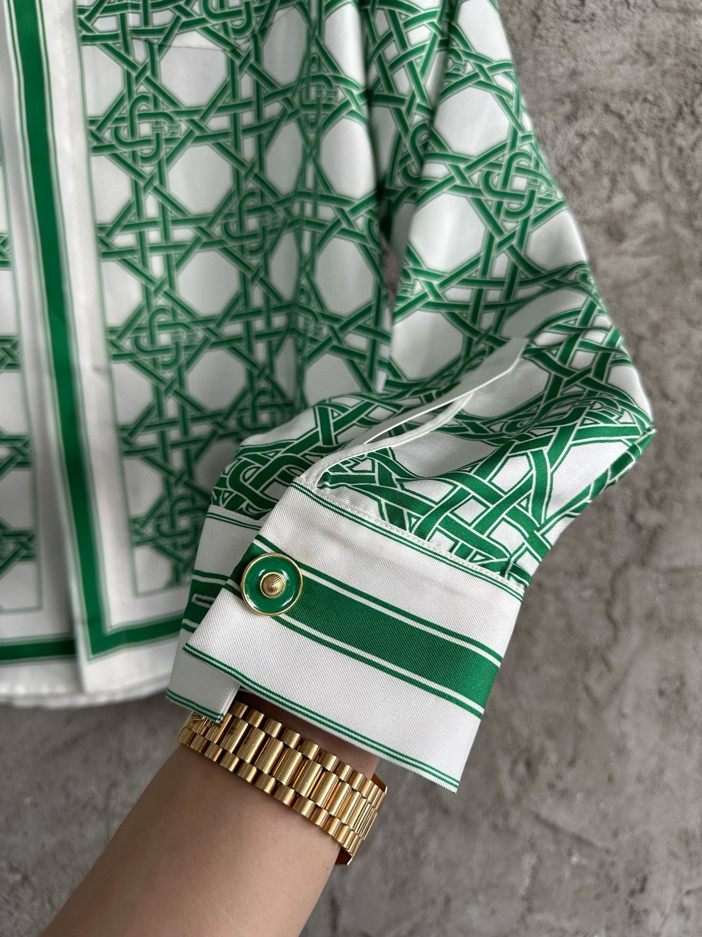 Casablance Long Sleeve Polo