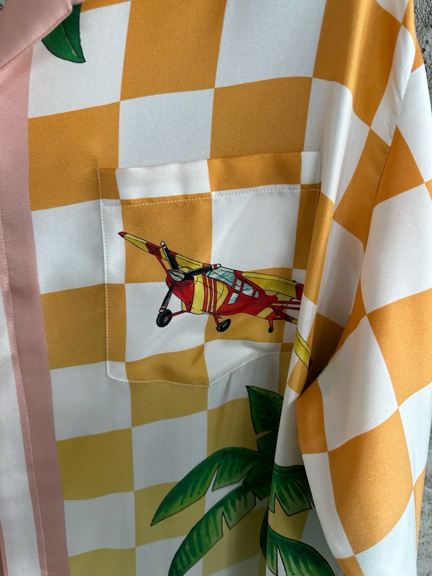 Casablance Long Sleeve Polo