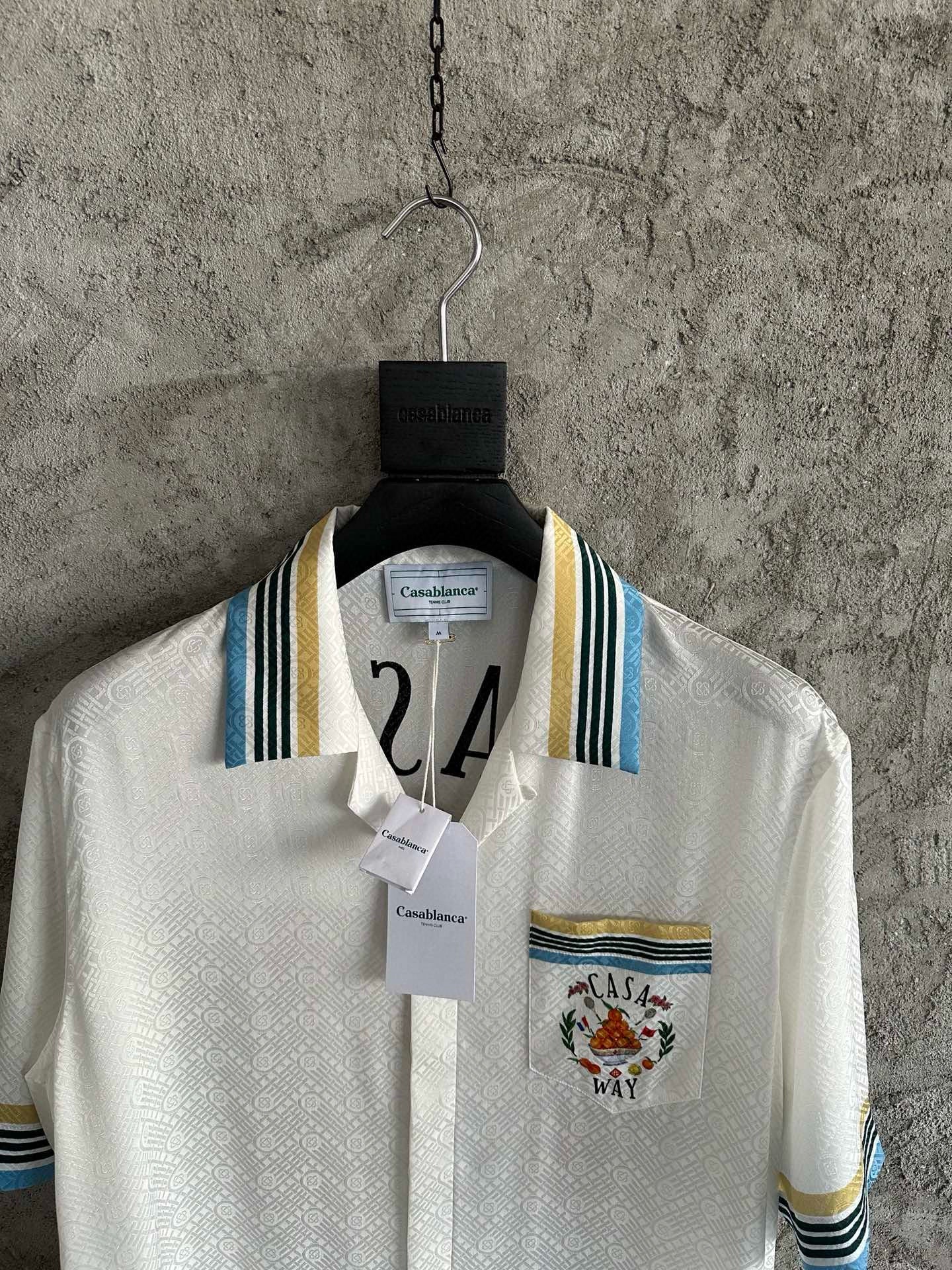 Casablance Short Sleeve Polo