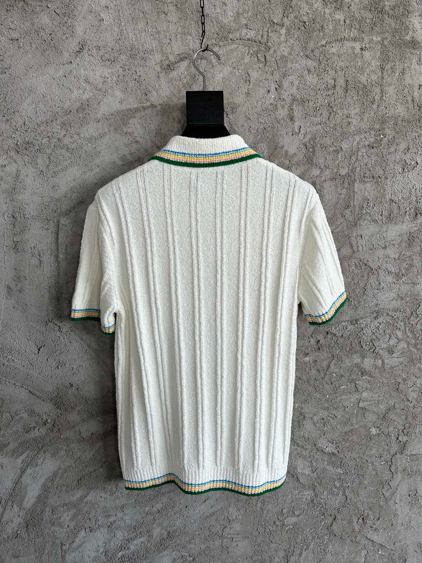 Casablance Short Sleeve Polo