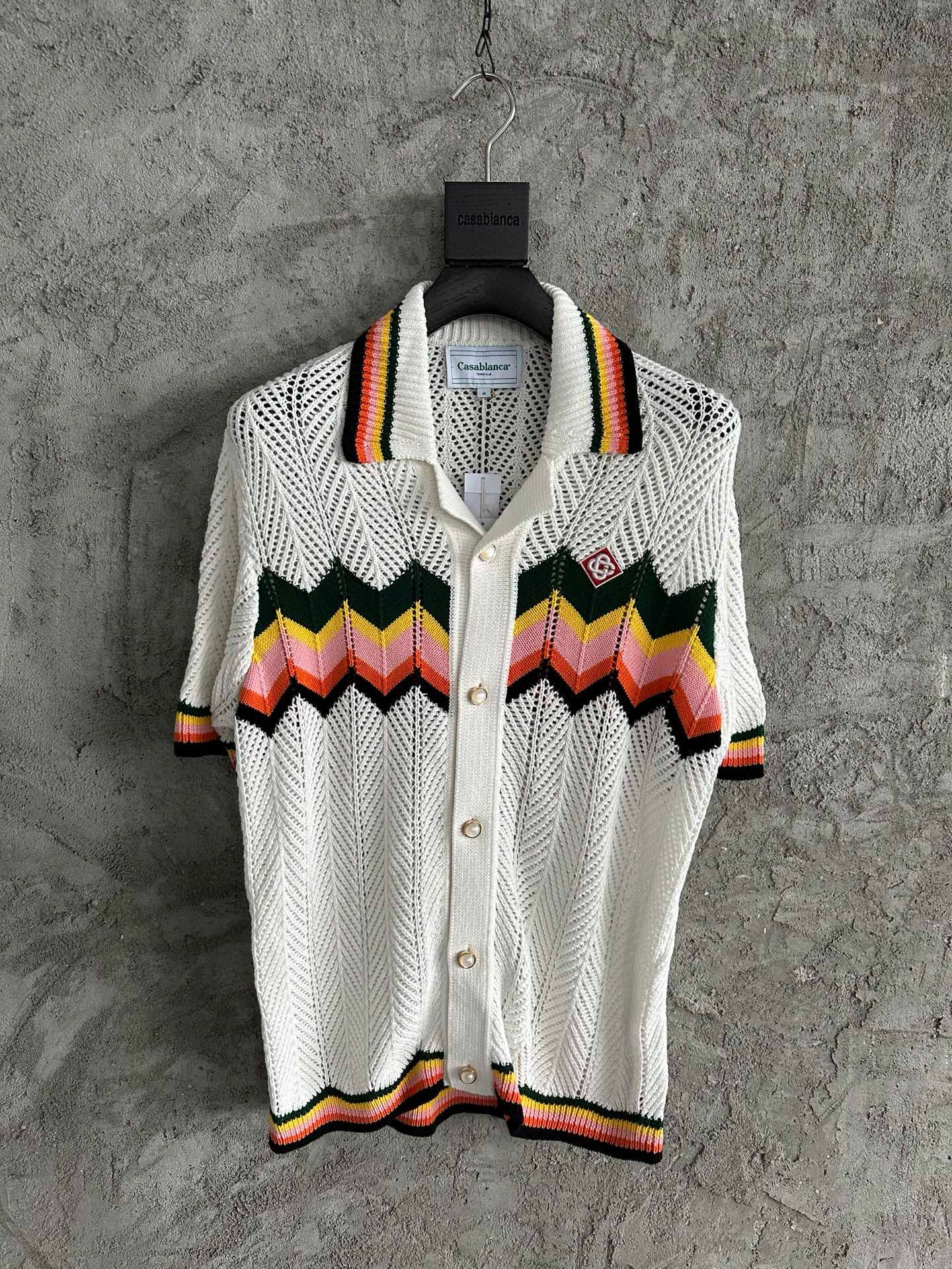 Casablance Short Sleeve Polo