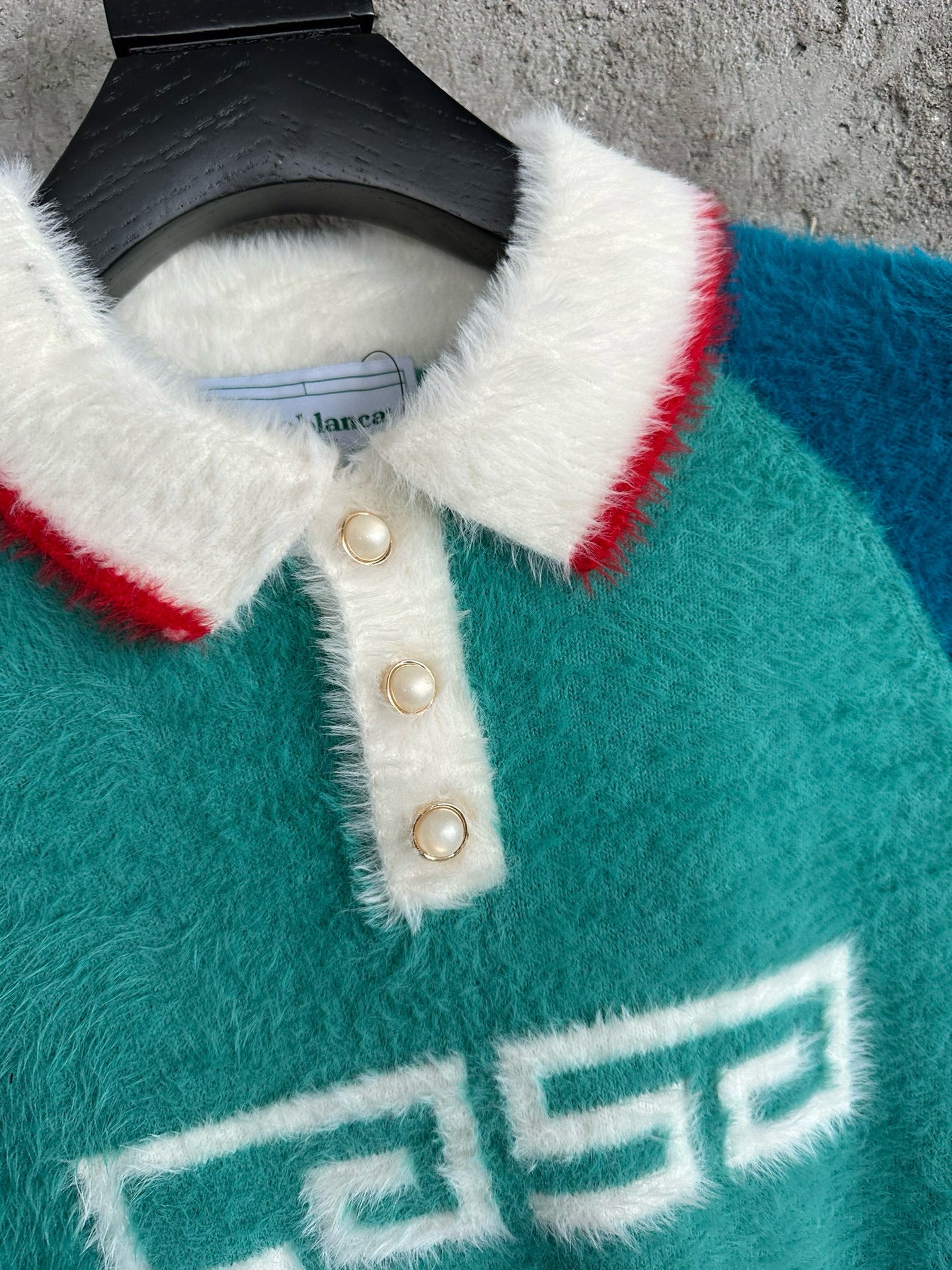 Casablance Long Sleeve Polo