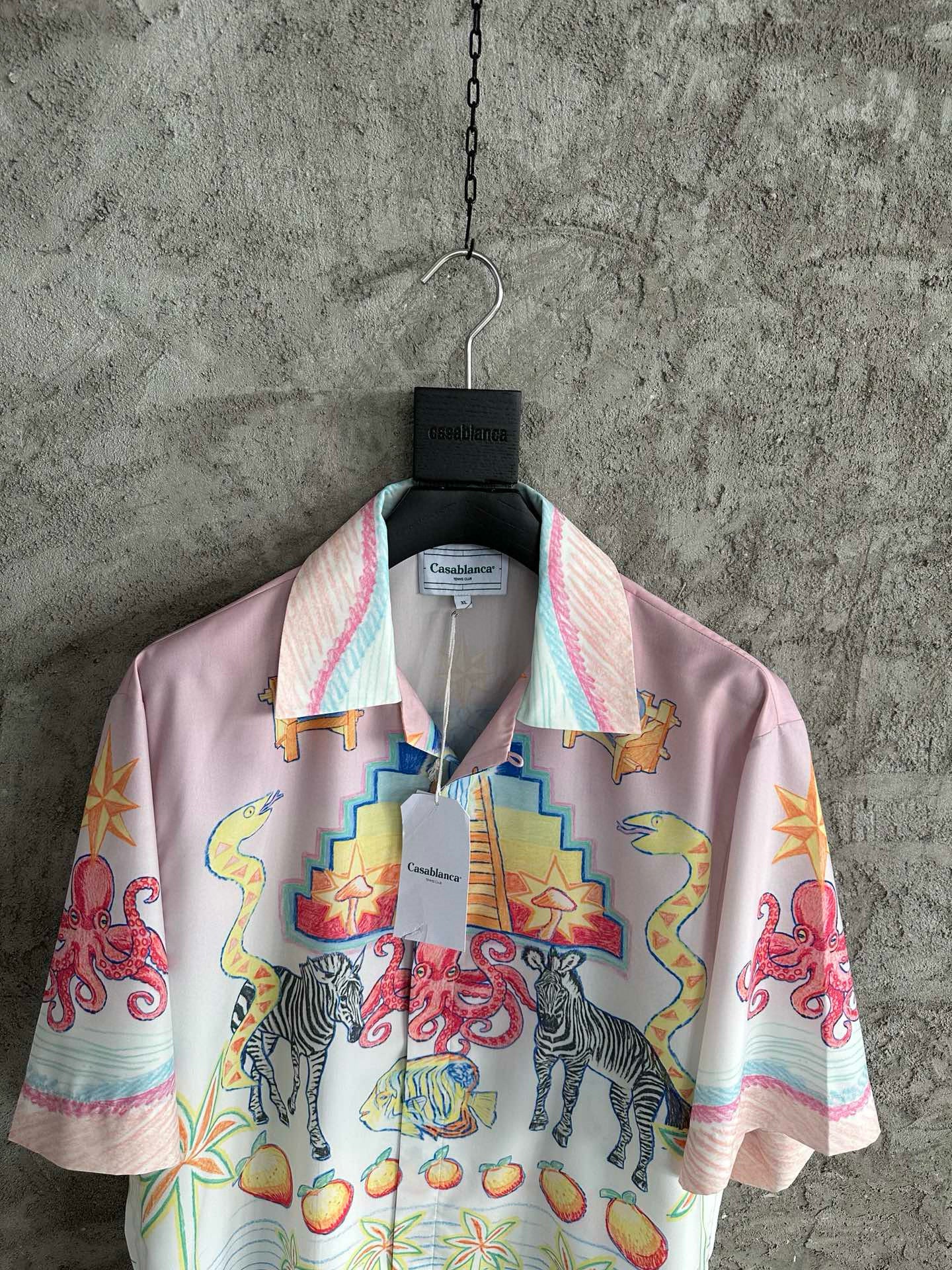 Casablance Short Sleeve Polo