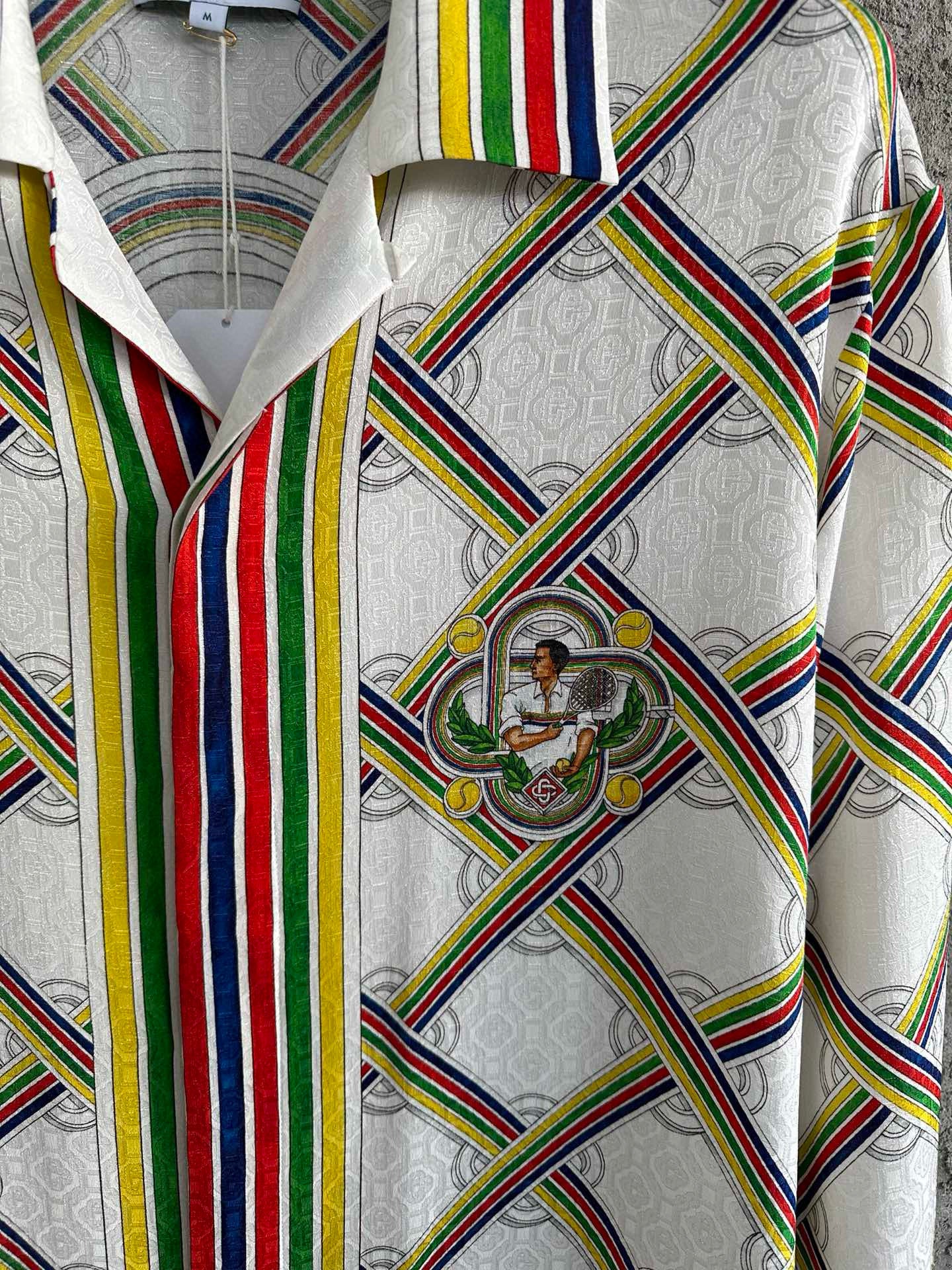 Casablance Long Sleeve Polo