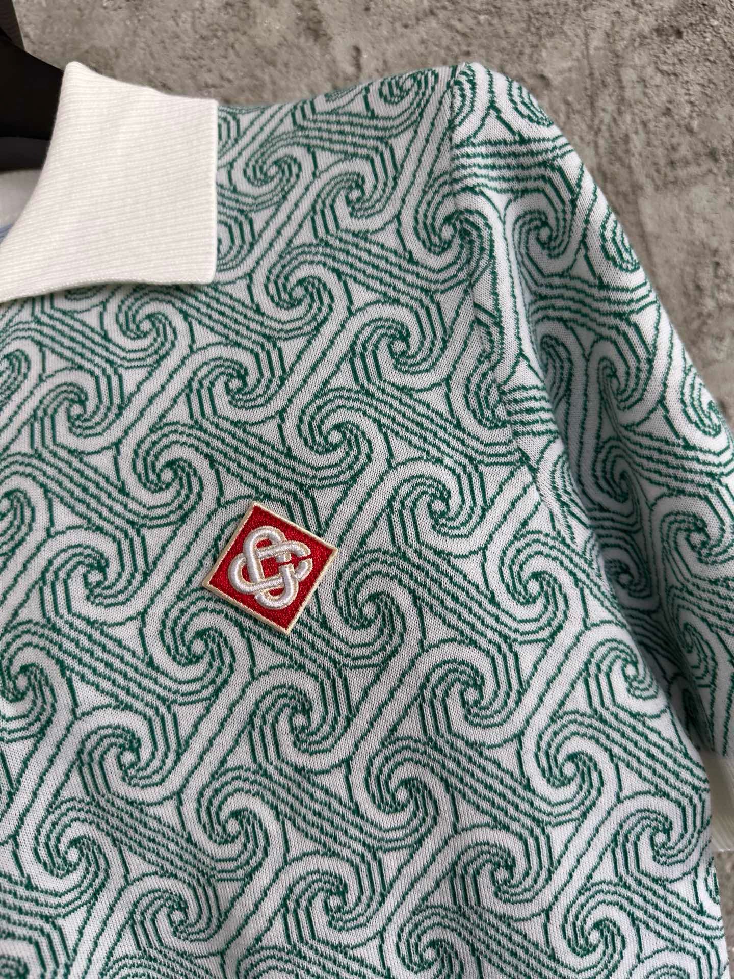 Casablance Short Sleeve Polo