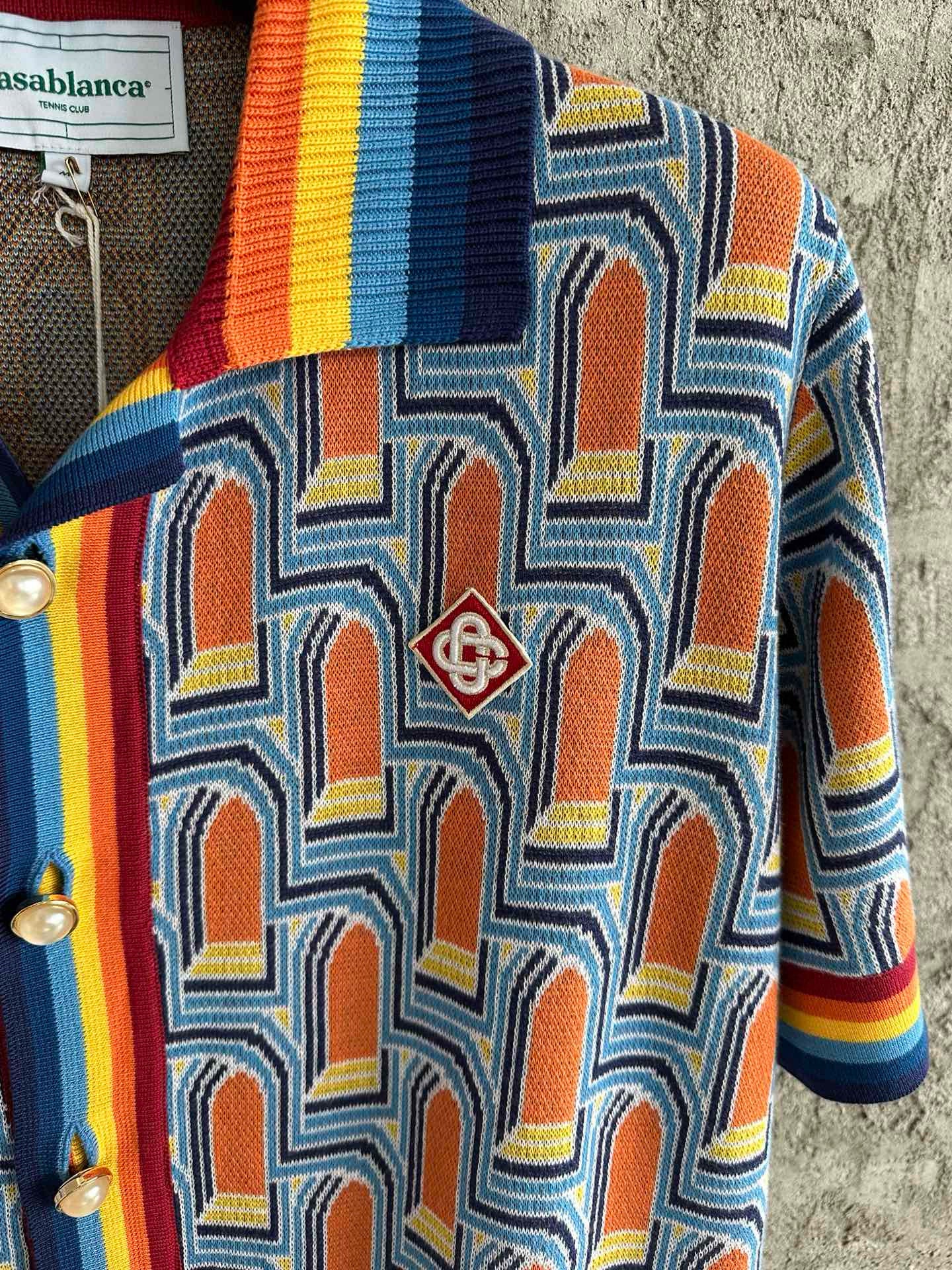 Casablance Short Sleeve Polo