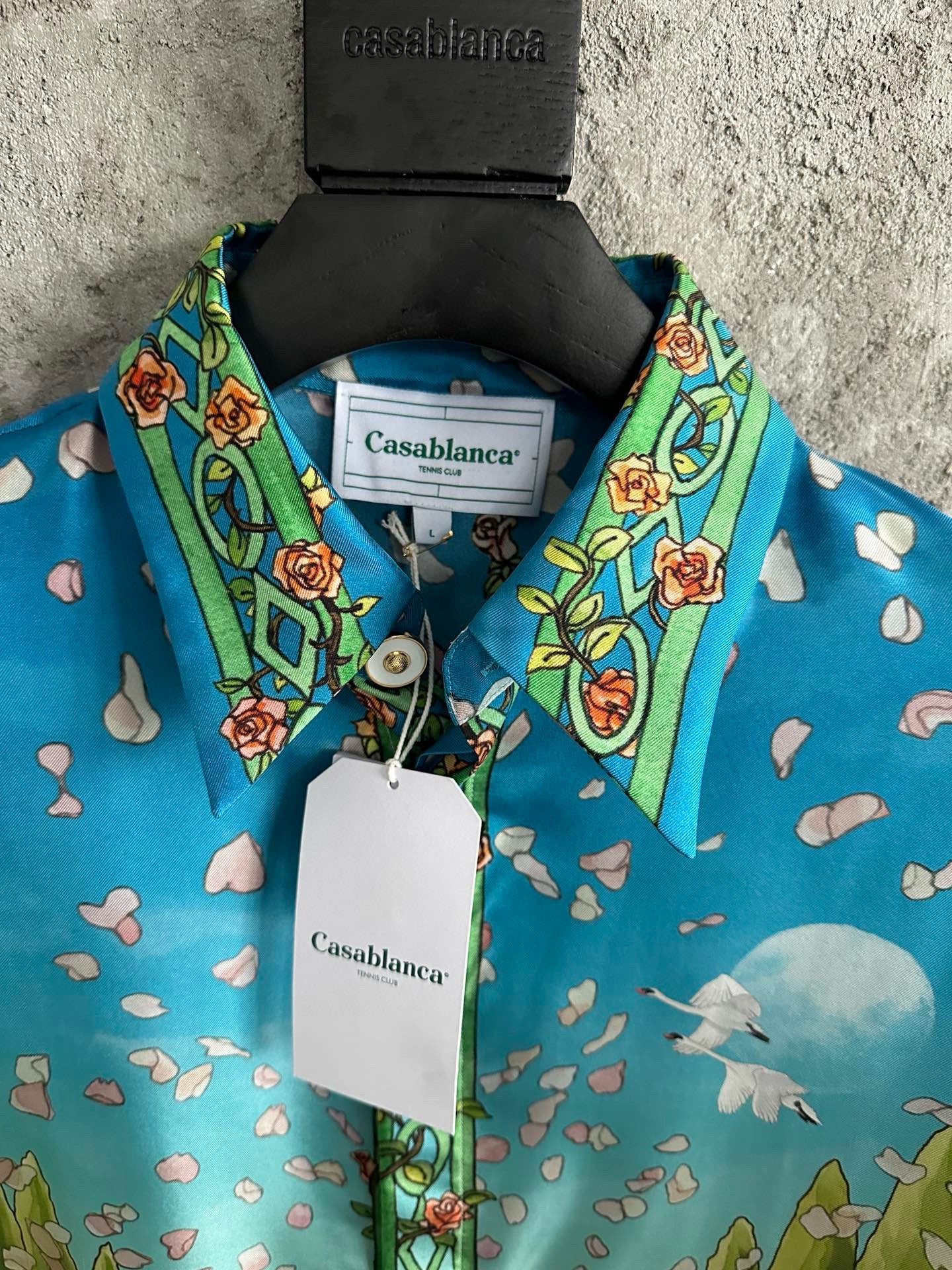 Casablance Long Sleeve Polo