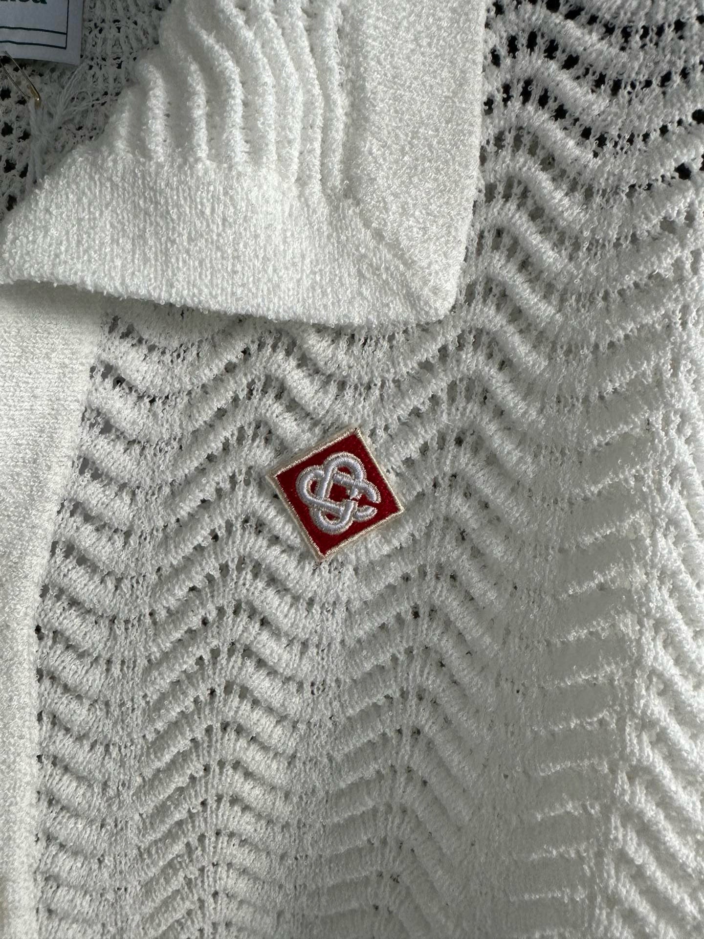 Casablance Long Sleeve Polo