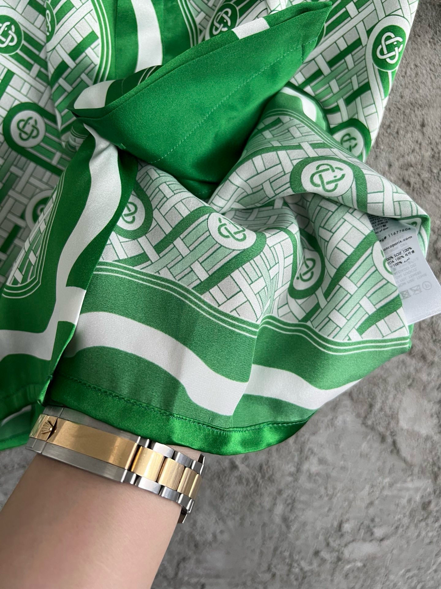 Casablance Short Sleeve Polo