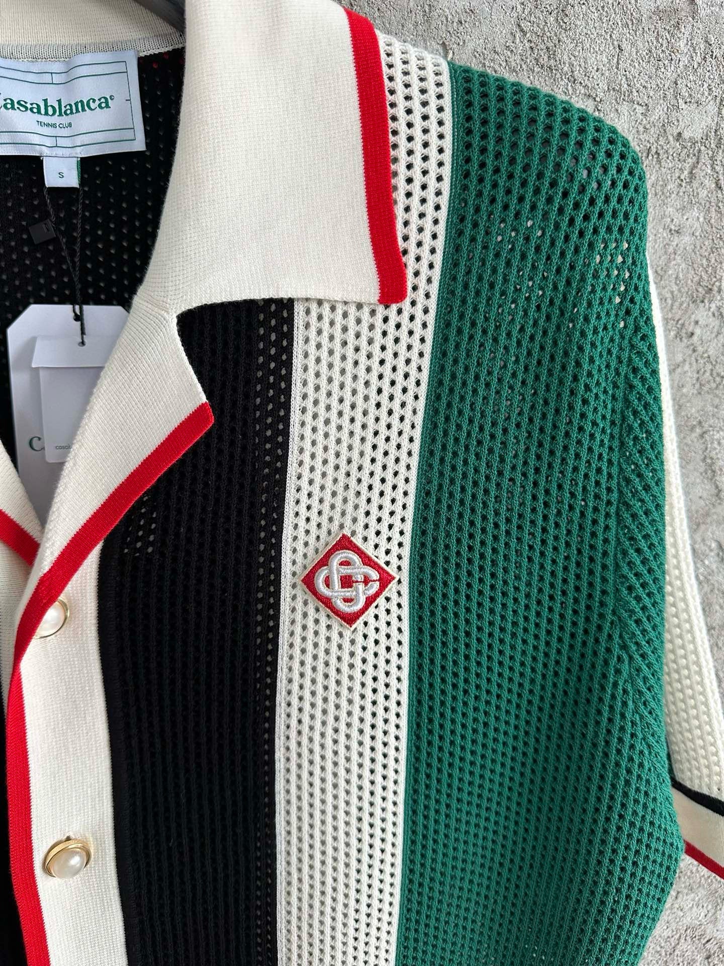 Casablance Short Sleeve Polo