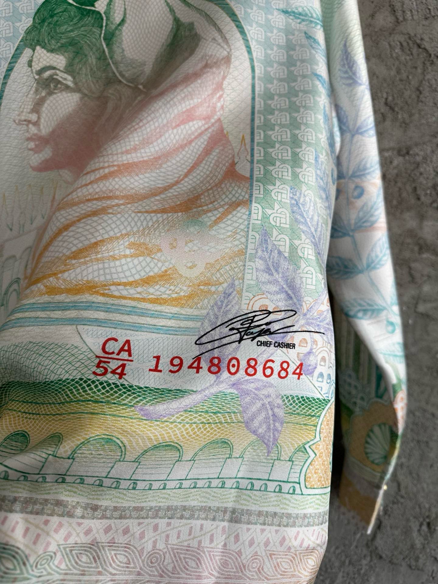 Casablance Long Sleeve Polo