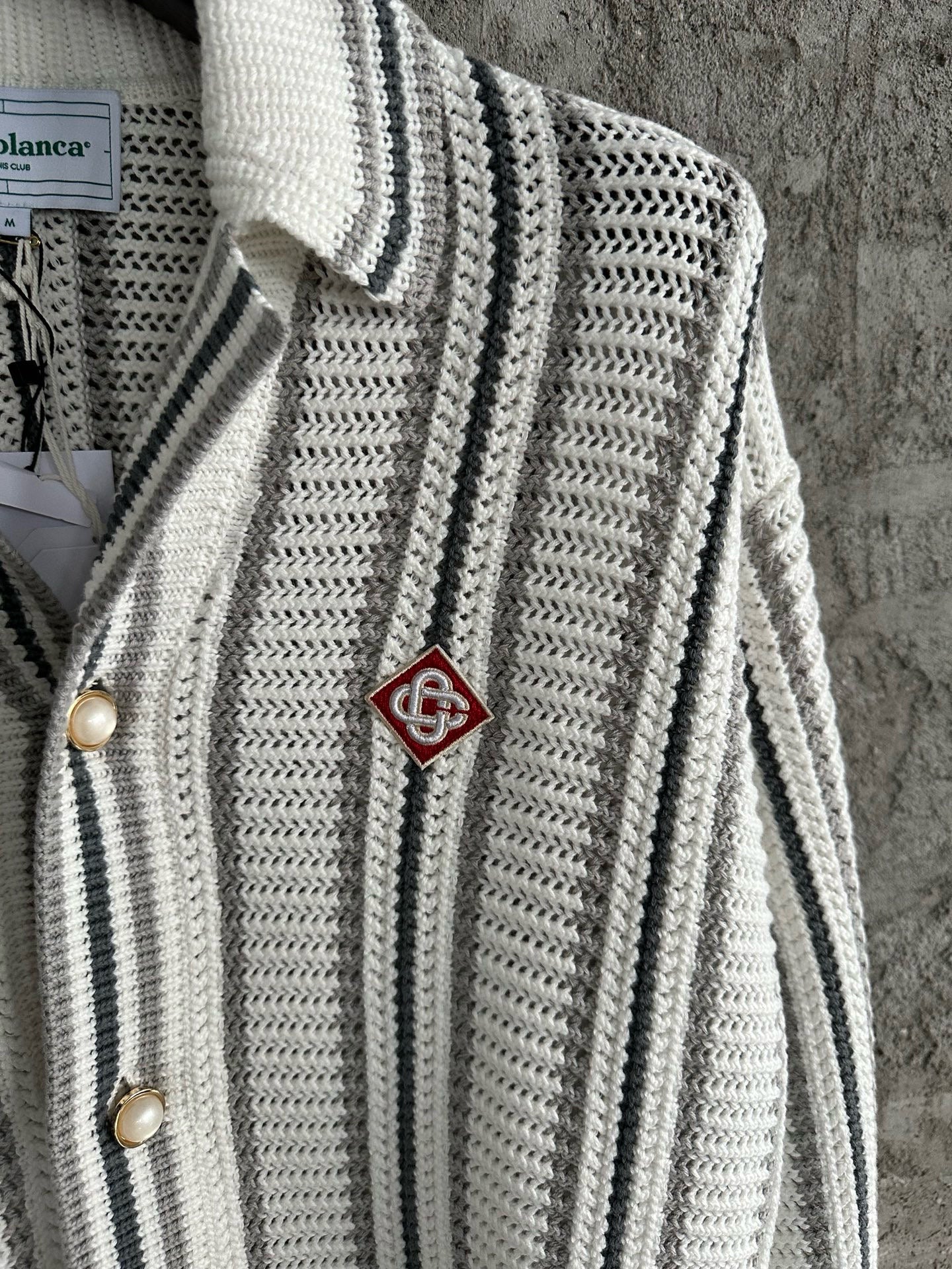 Casablance Long Sleeve Polo