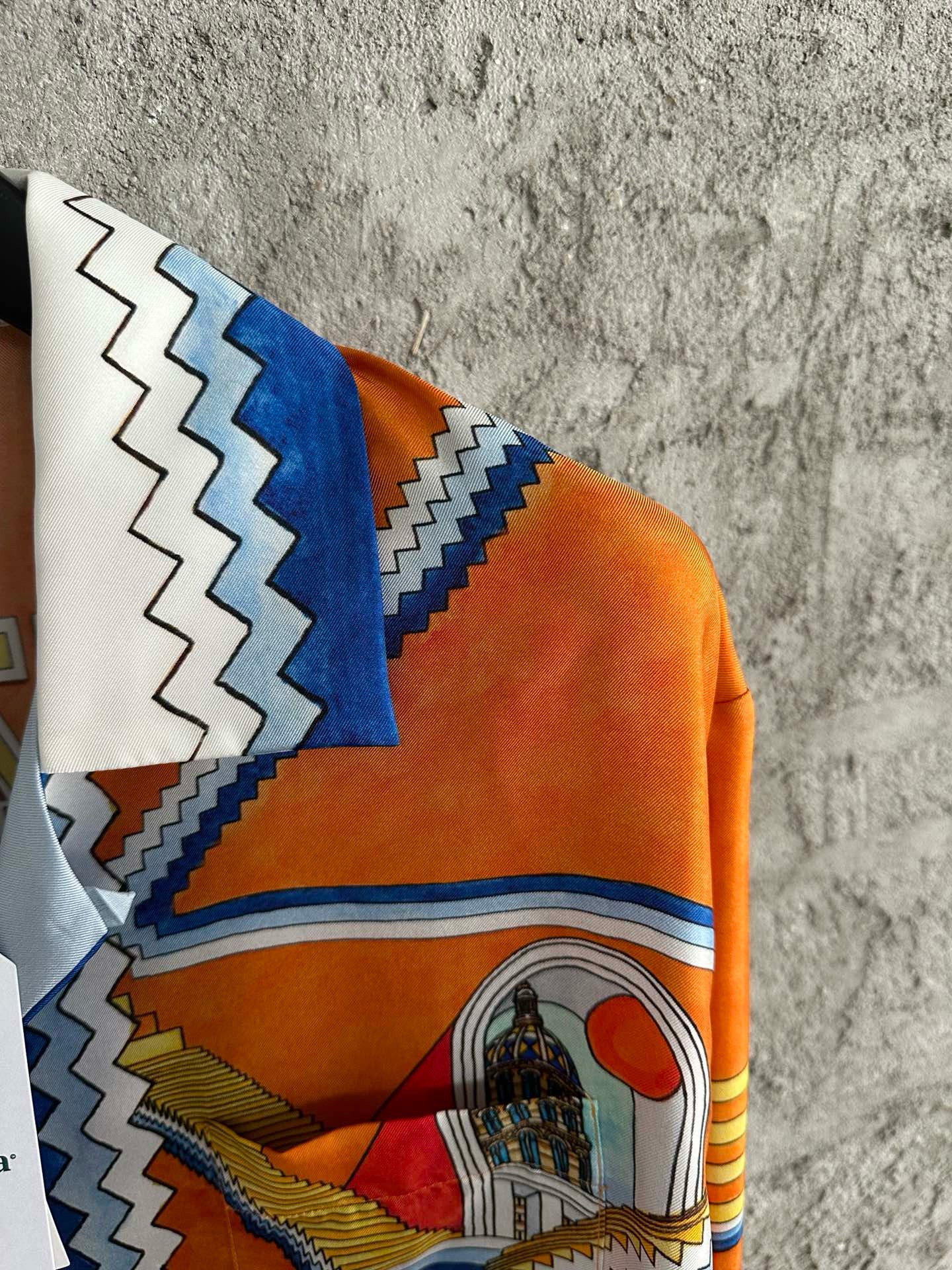 Casablance Long Sleeve Polo