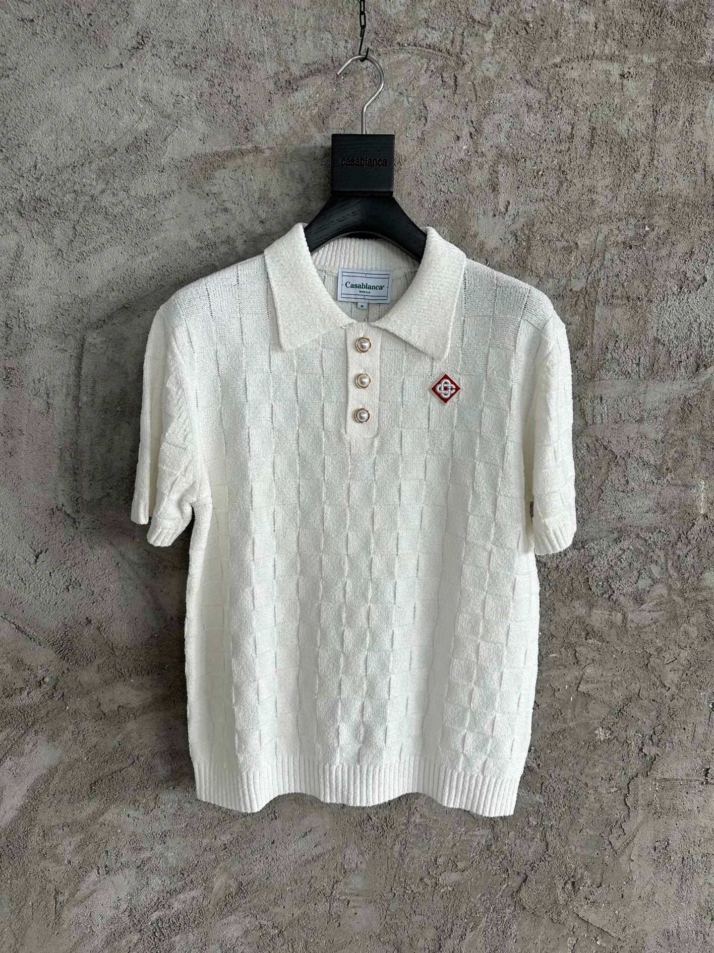 Casablance Short Sleeve Polo
