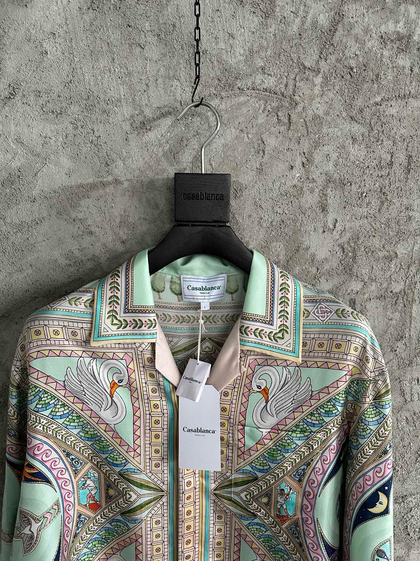 Casablance Long Sleeve Polo