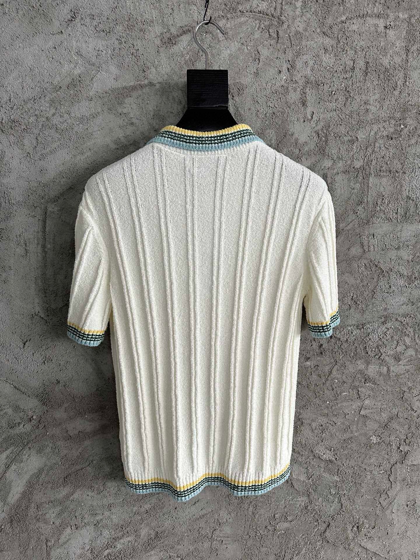 Casablance Short Sleeve Polo