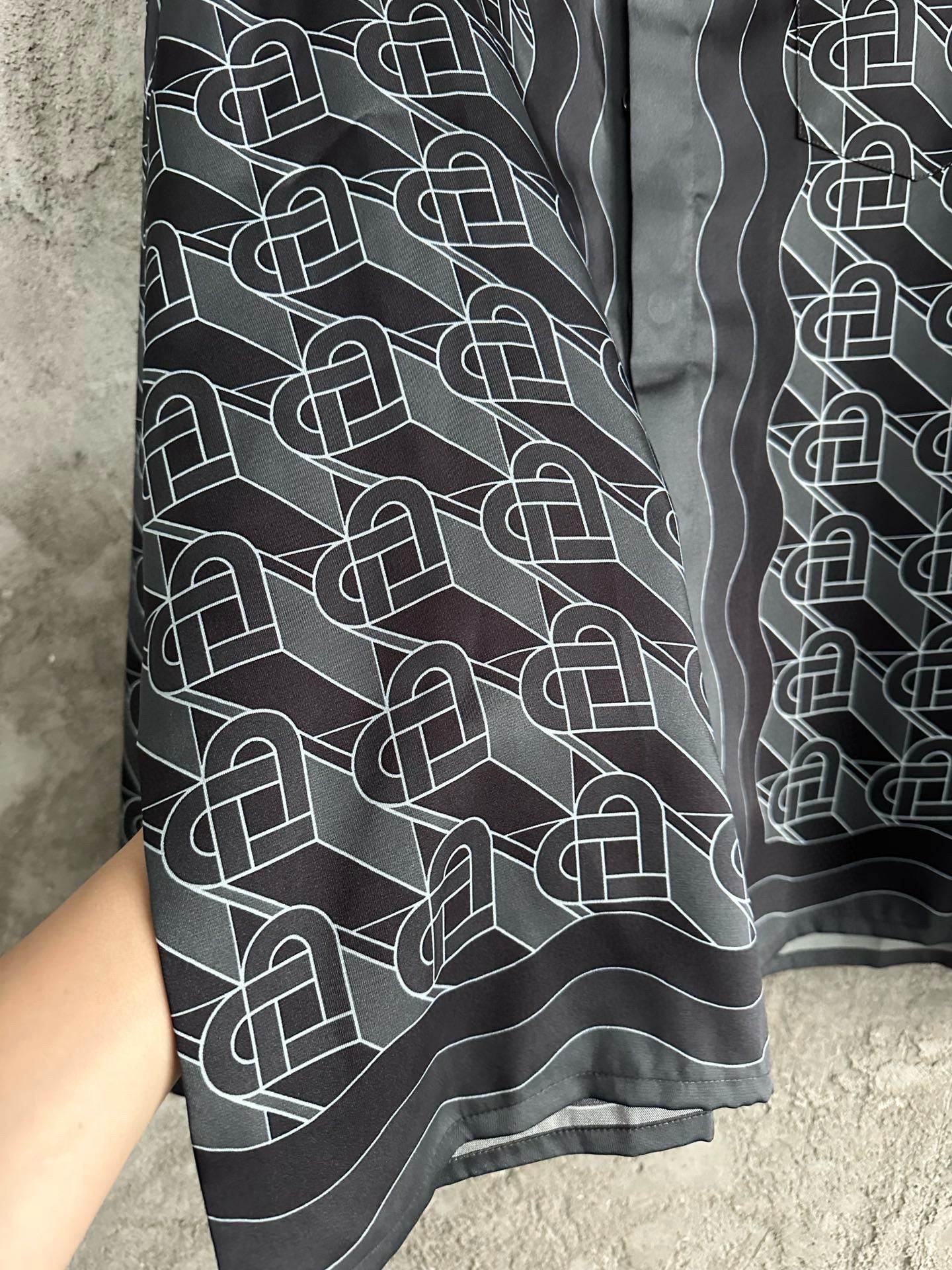 Casablance Long Sleeve Polo