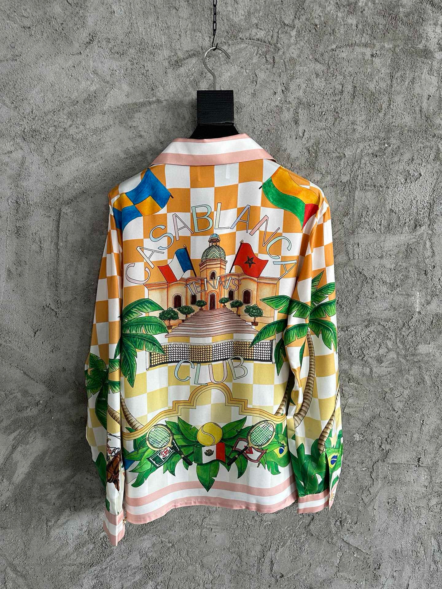 Casablance Long Sleeve Polo