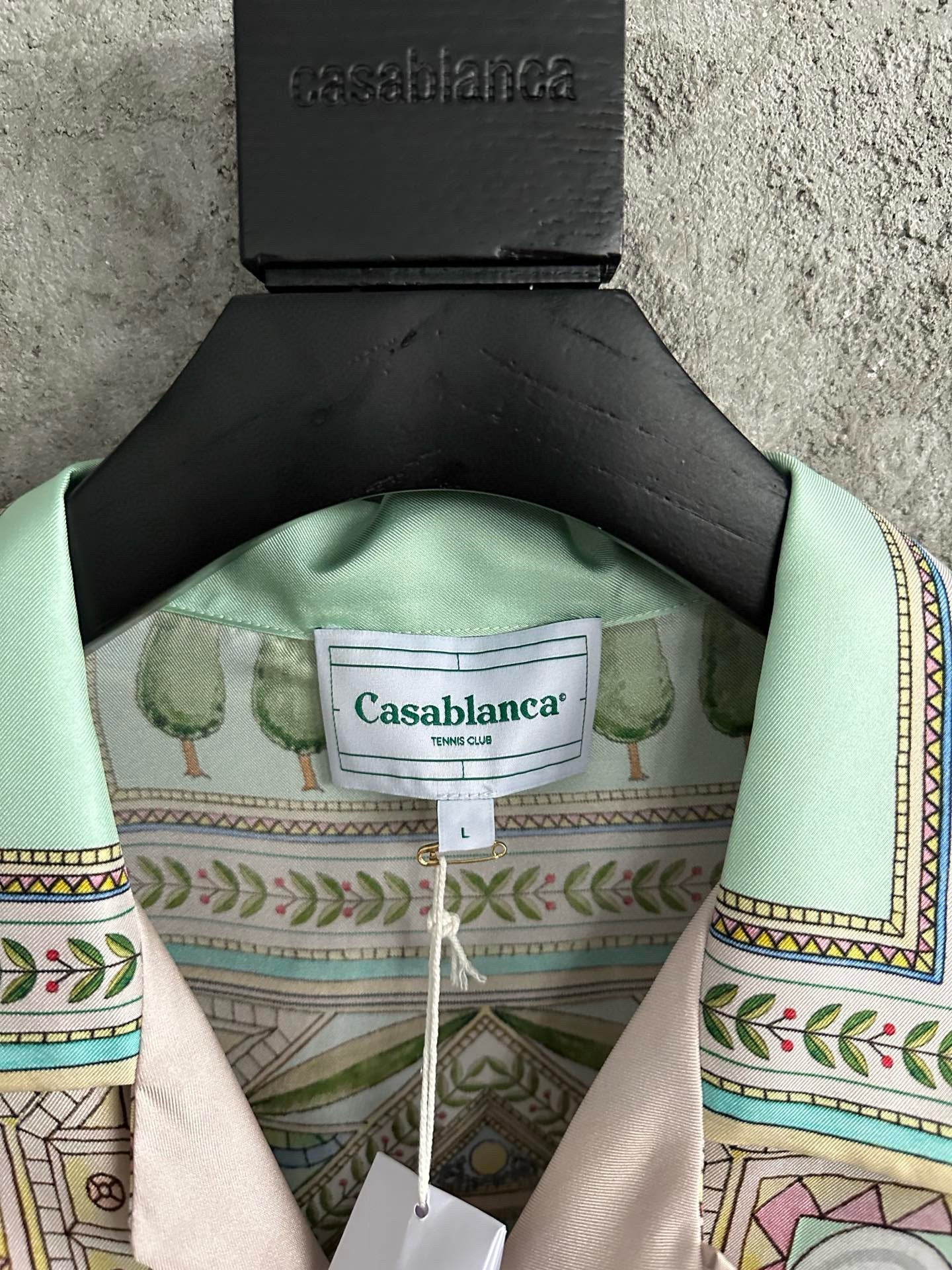 Casablance Long Sleeve Polo