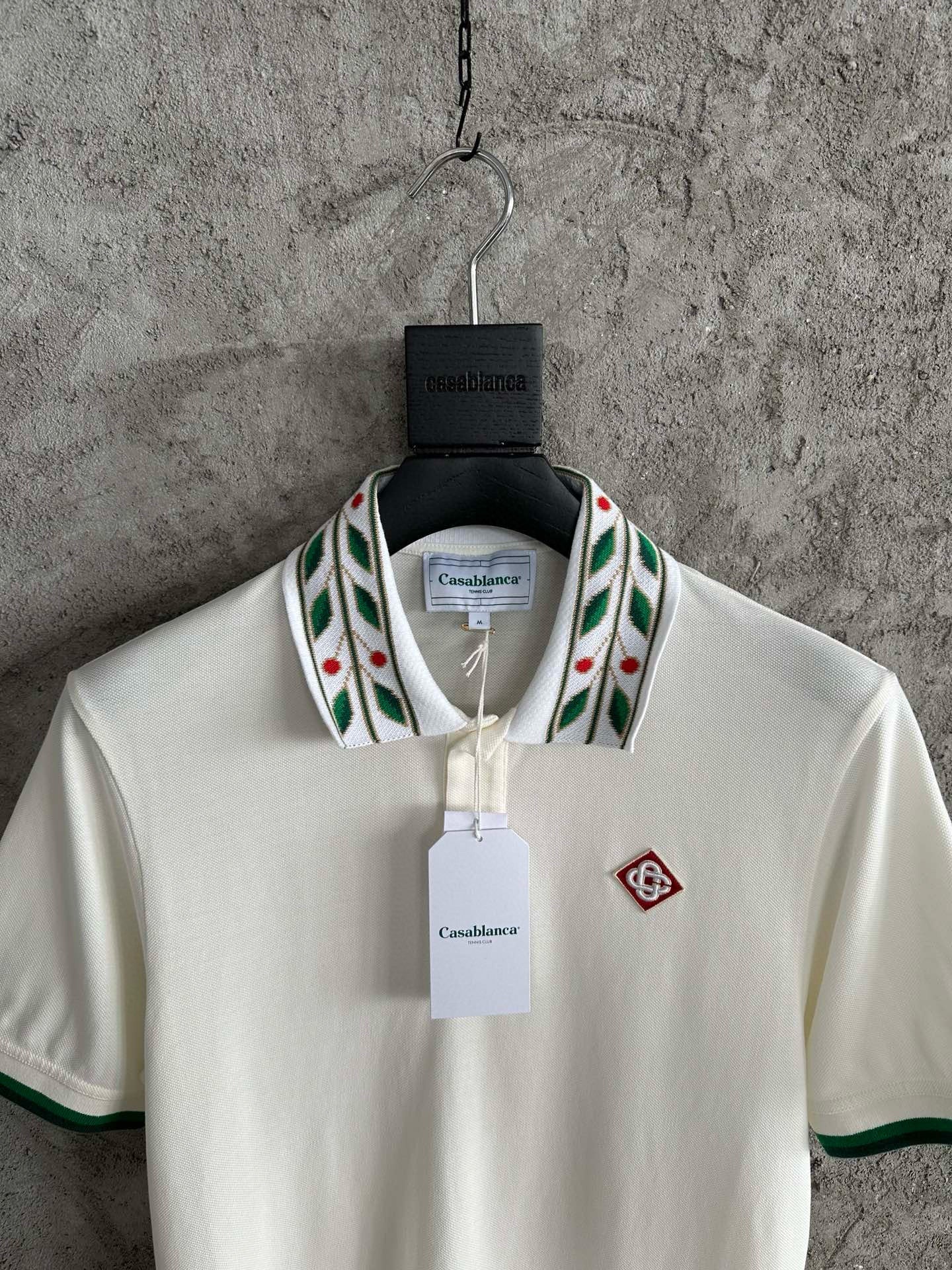 Casablance Short Sleeve Polo