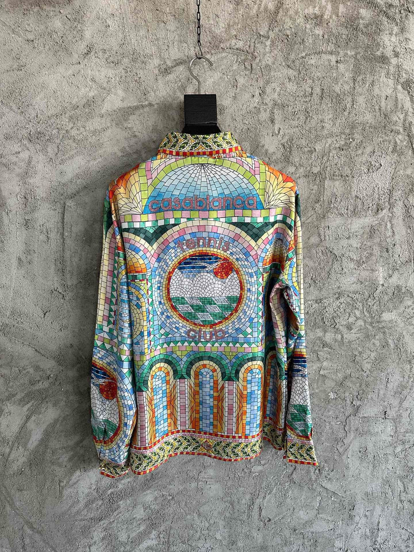 Casablance Long Sleeve Polo