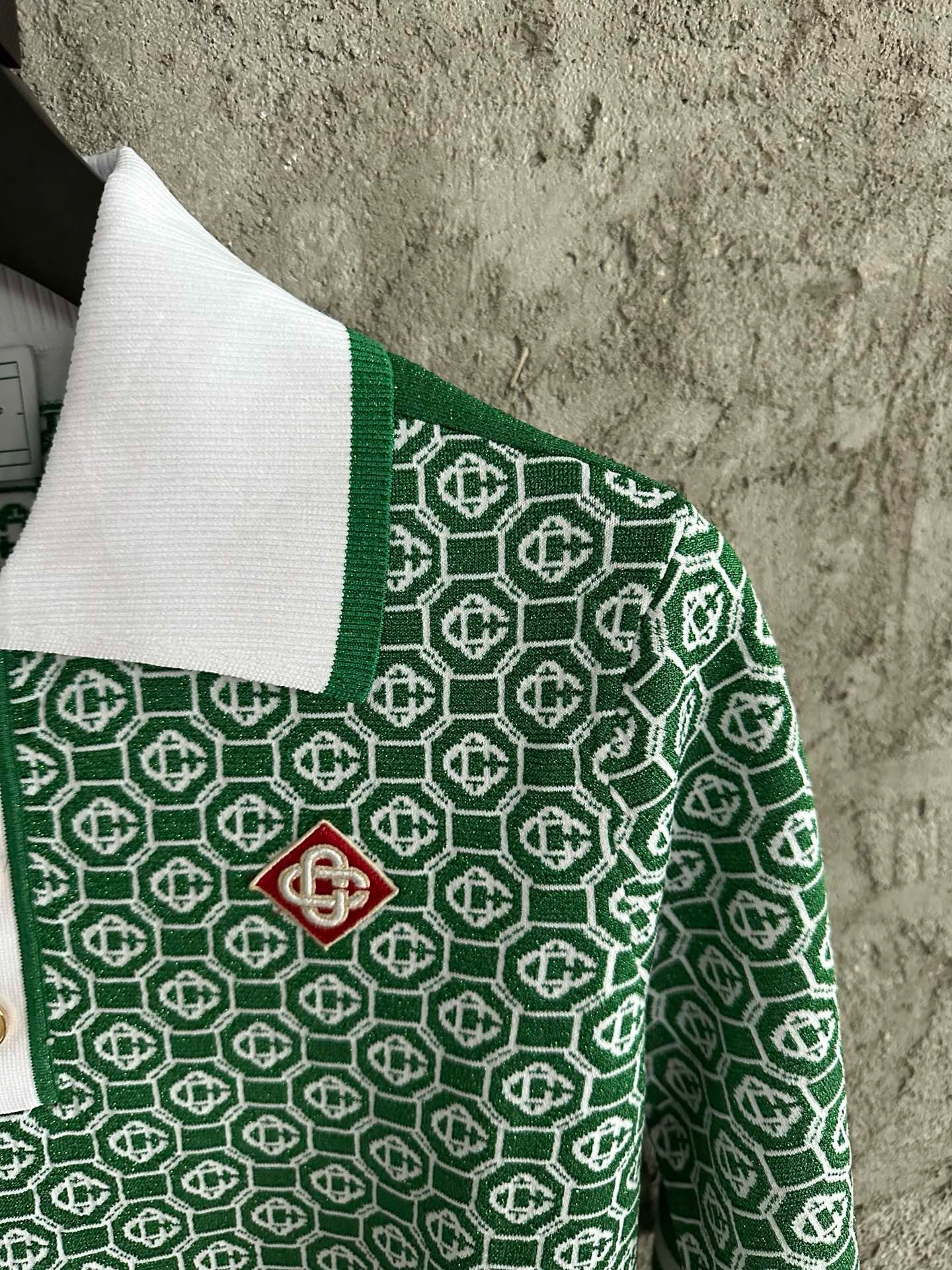 Casablance Short Sleeve Polo